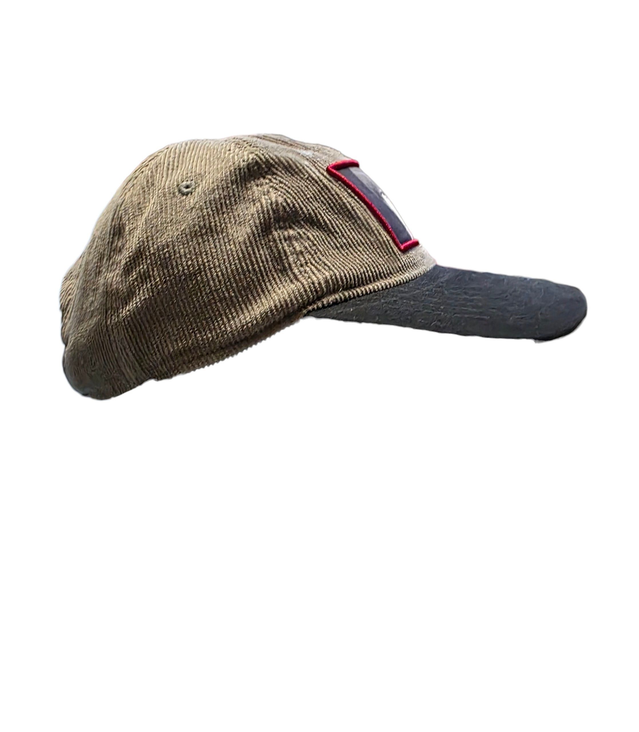 Anime HotTopic Tokyo Ghoul Ken Kaneki Split Face Cordroy dad Cap Size ONE SIZE - 5 Thumbnail