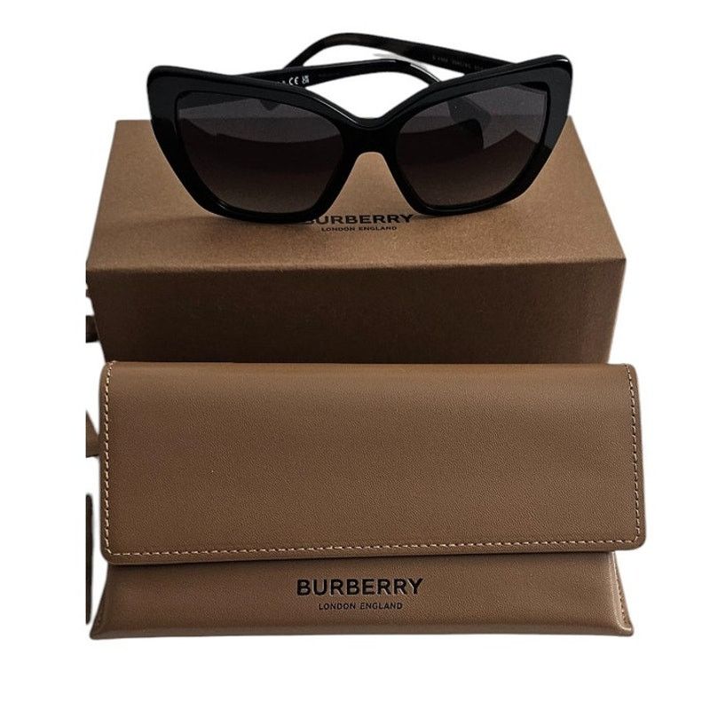 Burberry Burberry BE4366 Tamsin cat-eye sunglasses in black acetate Size ONE SIZE - 1 Thumbnail