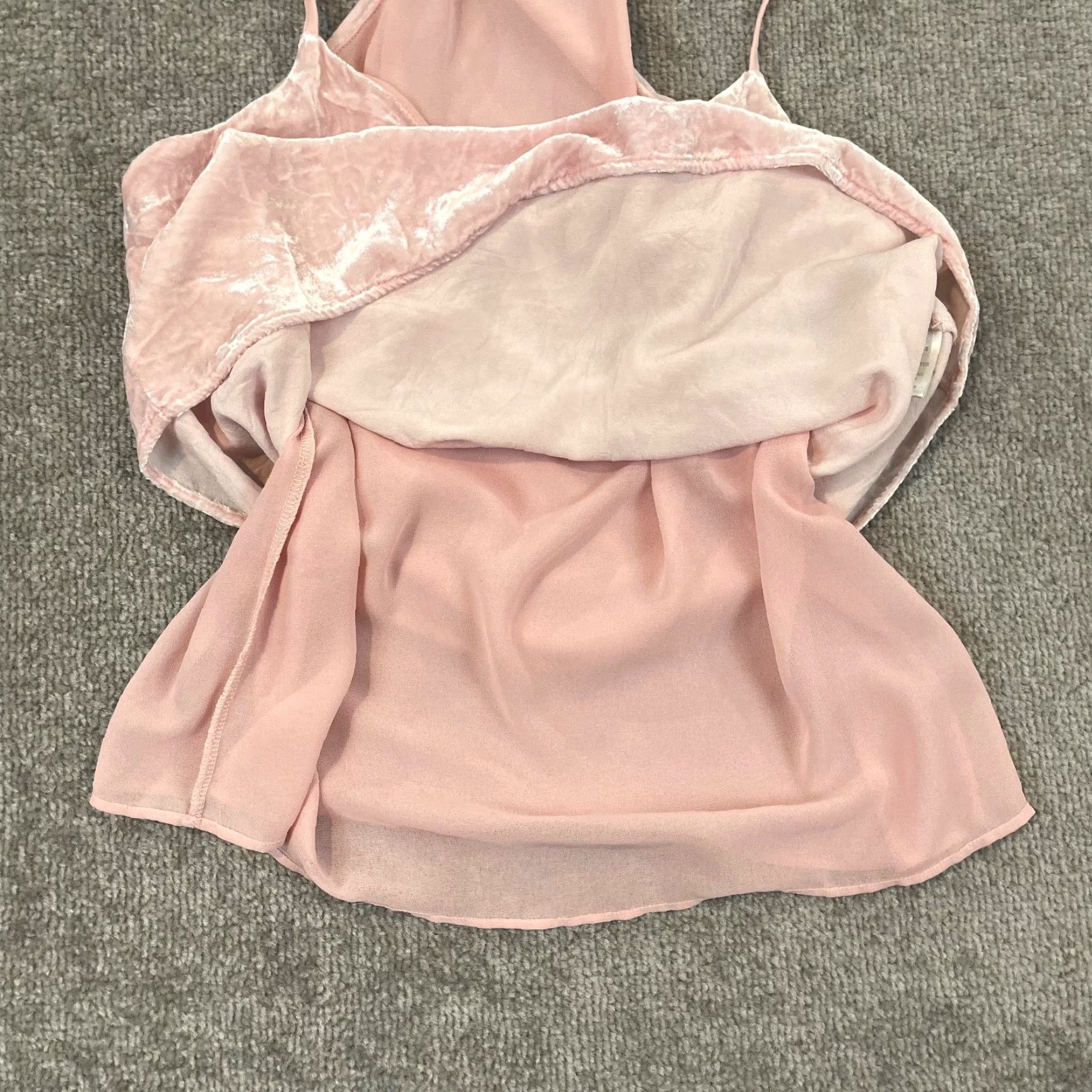 Lilly Pulitzer Lilly Pulitzer Top Womens XS Pink Dusk Velvet Silk Viscose Lounge Lingerie Shirt Size XS / US 0-2 / IT 36-38 - 6 Thumbnail