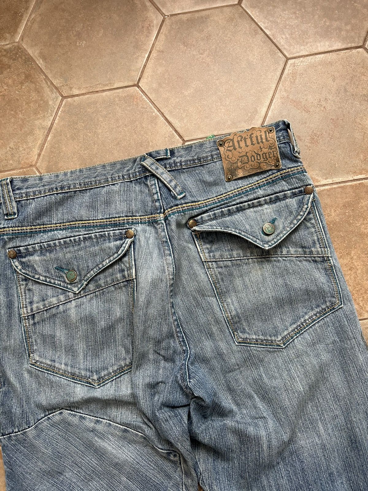 Artful Dodger ARTFUD DODGER VINTAGE DENIM Y2K jeans BAGGY Size US 34 / EU 50 - 9 Thumbnail