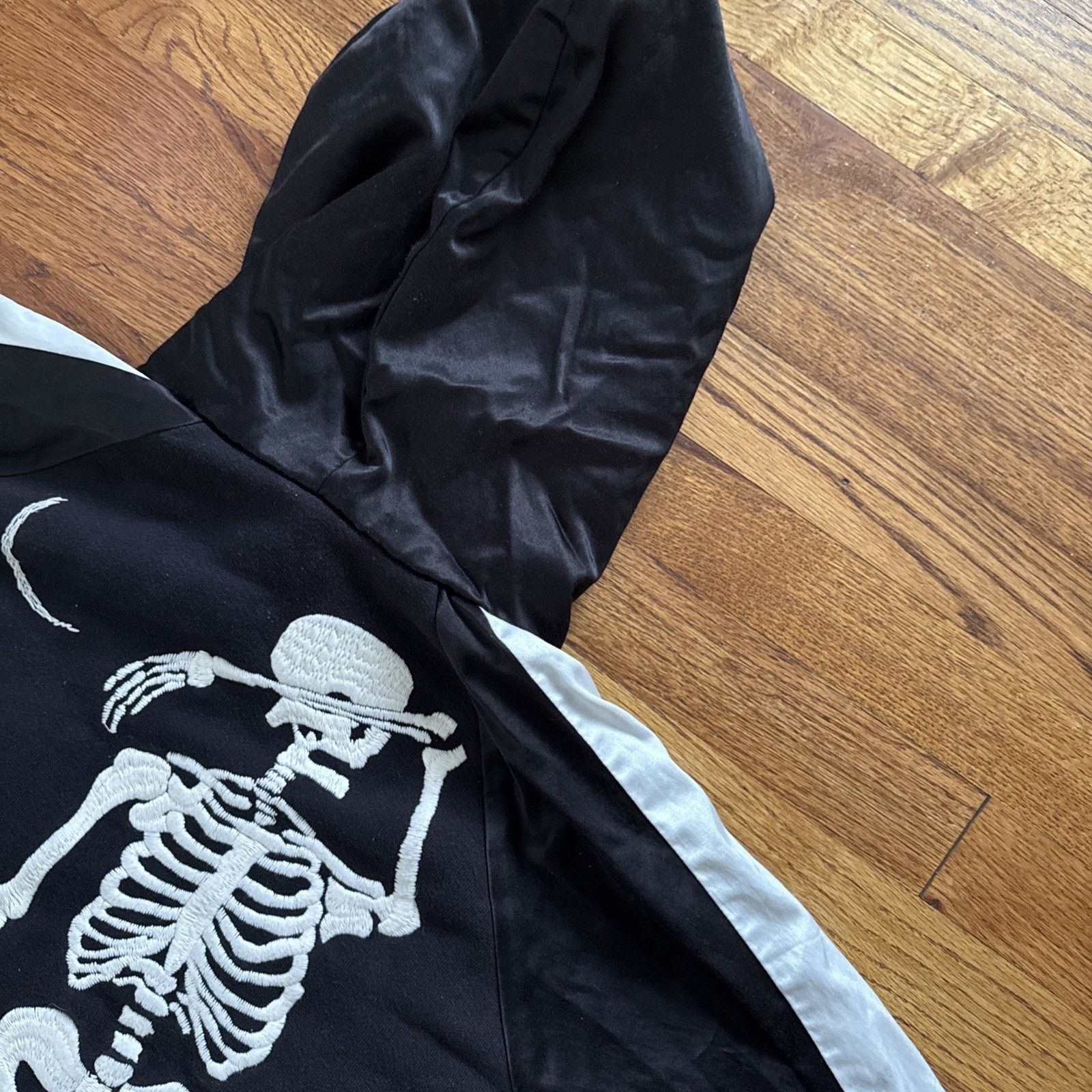 Lost Daze Lost Daze Skull Dove Zip Hoodie Black Silk Sleeve Embroidery Size US M / EU 48-50 / 2 - 12 Thumbnail