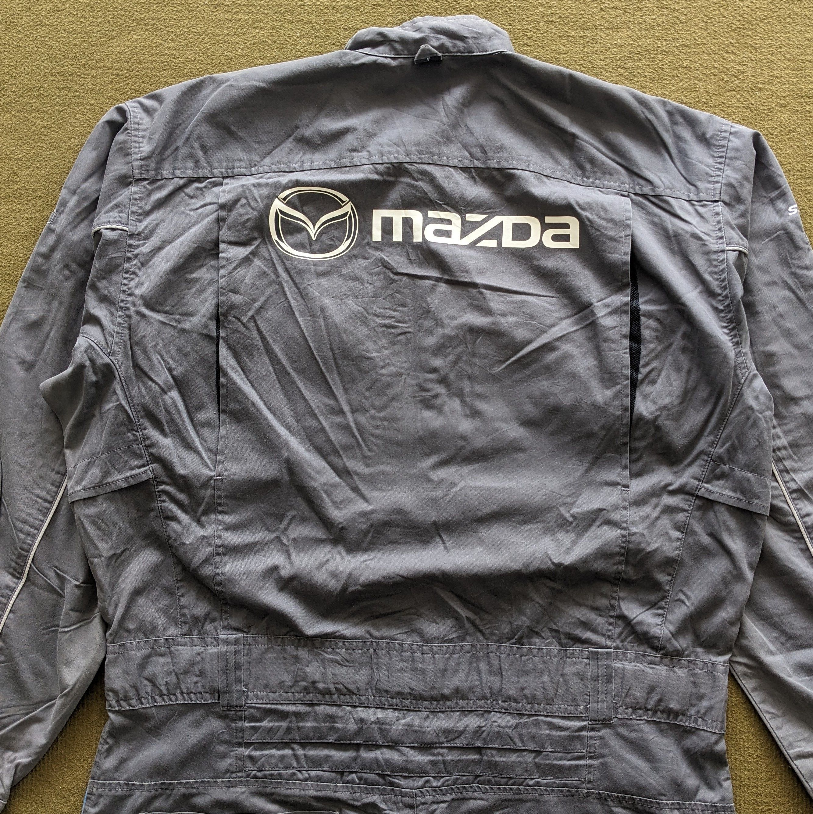 Other Vintage MAZDA Racing Coverall Workwear Uniform Jacket Size US XXL / EU 58 / 5 - 2 Thumbnail