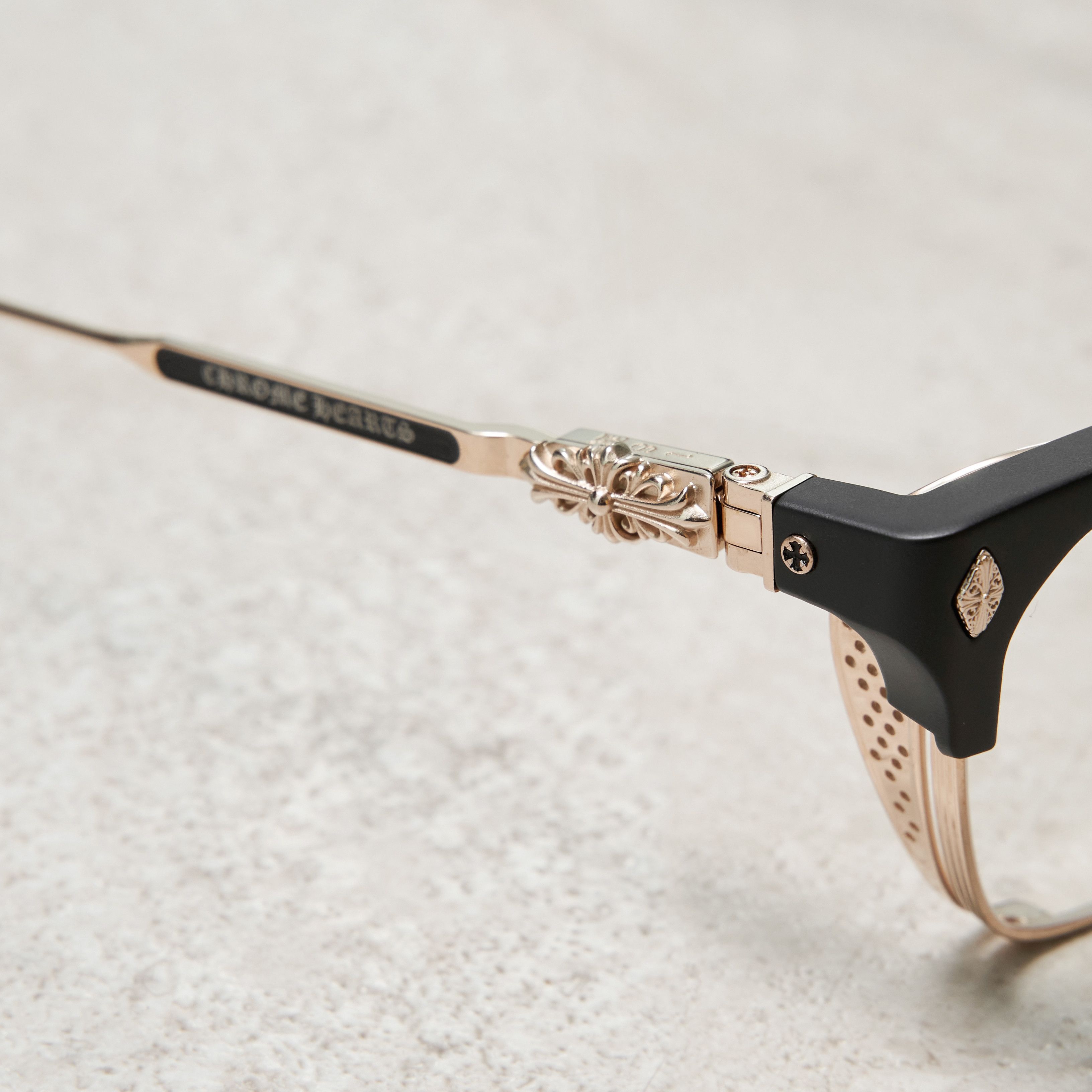 Chrome Hearts CHROME HEARTS LGMA Matte Black/Gold Plated Size ONE SIZE - 5 Thumbnail