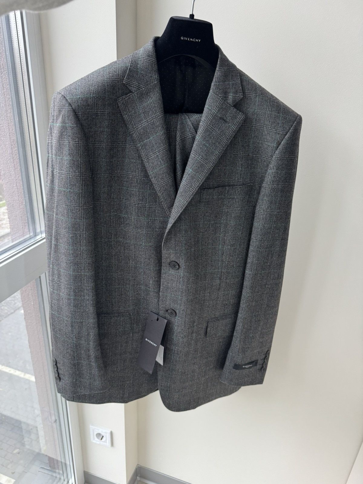 Givenchy Givenchy Wool Suit Size 50R - 2 Thumbnail