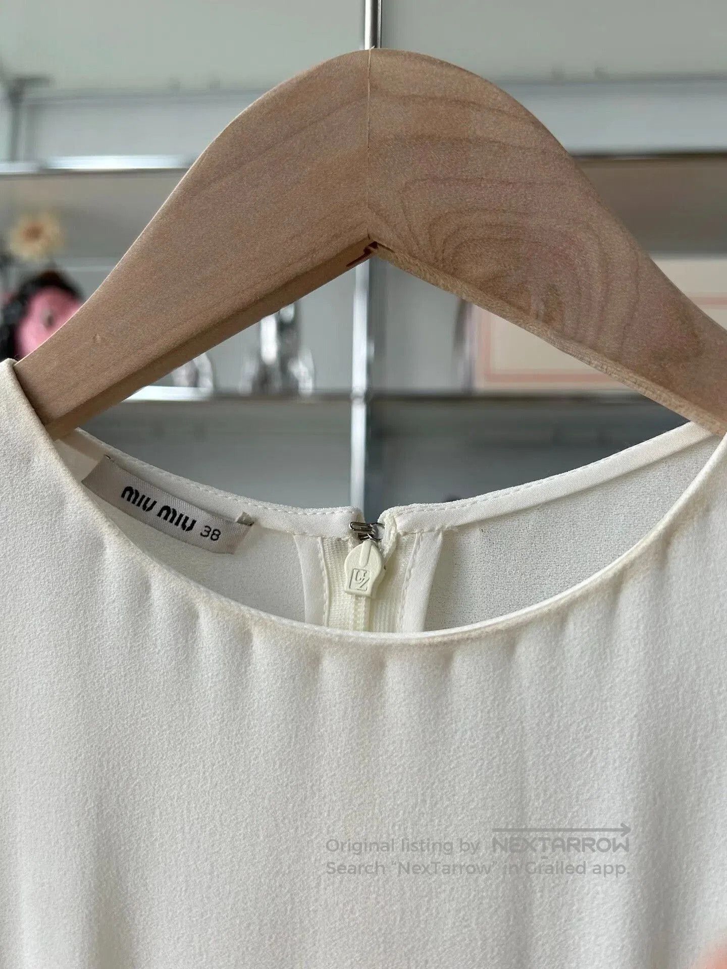 Miu Miu Miu Miu Black White Colorblock Dress. Size S / US 4 / IT 40 - 3 Thumbnail