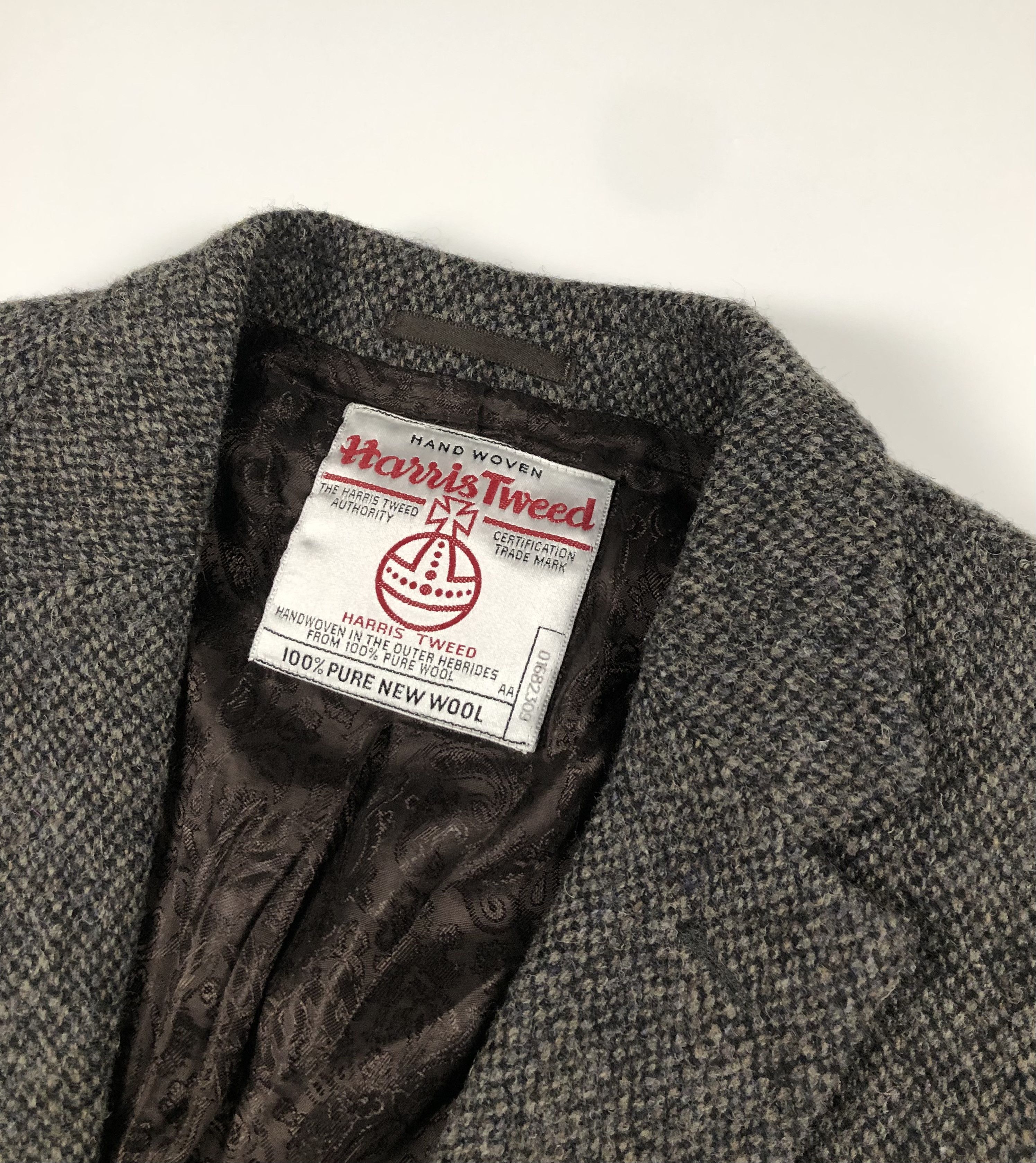 Harris Tweed Harris Tweed Hand Woven Wool Suit Size 44R - 3 Thumbnail