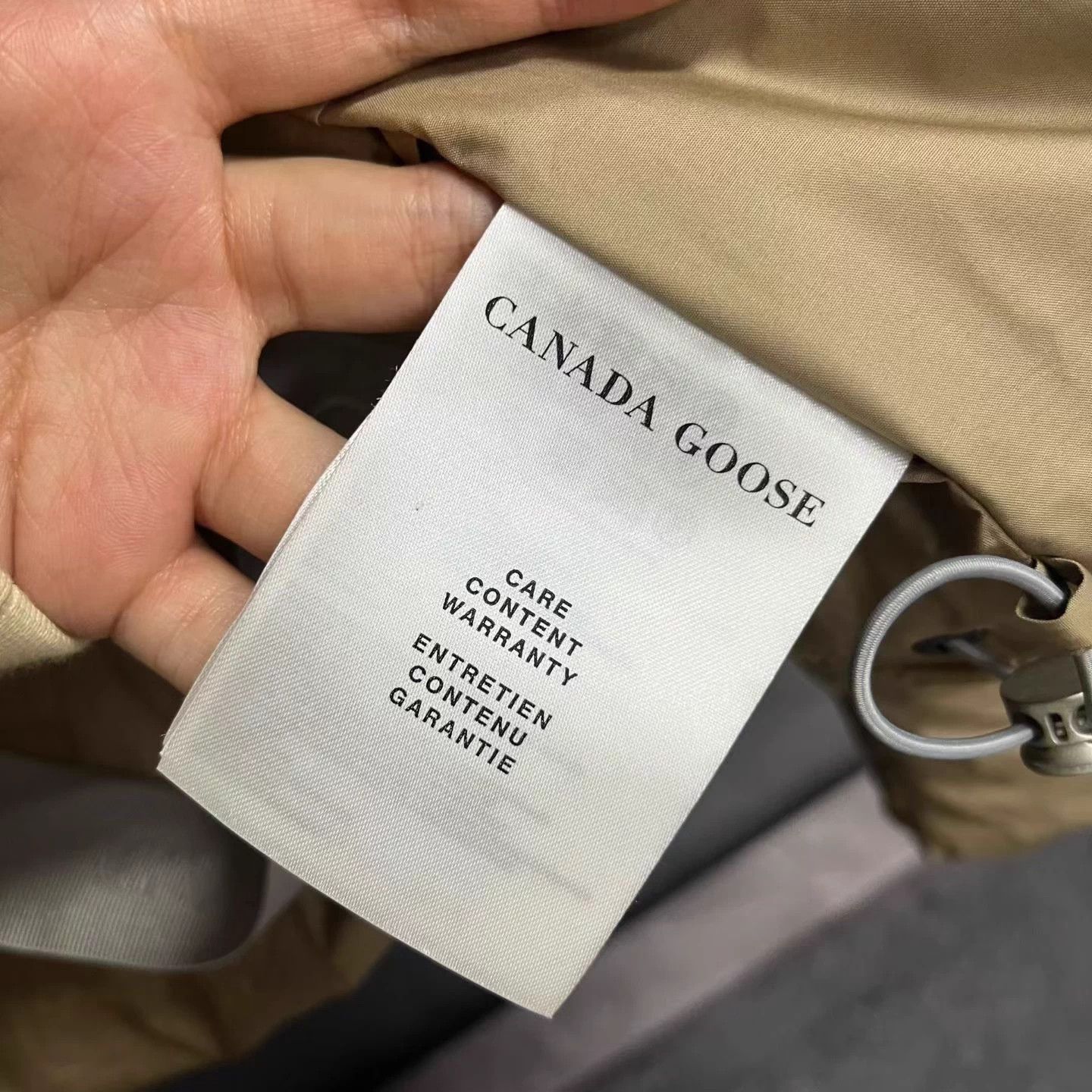 Canada Goose Canada Goose Khaki Short Puffer Minimal Logo M Size M / US 6-8 / IT 42-44 - 4 Thumbnail