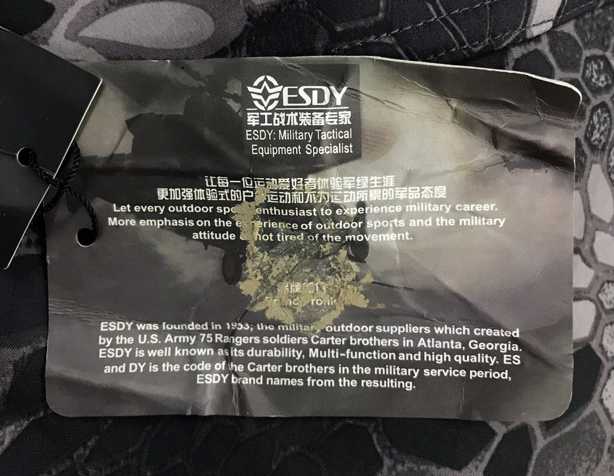 Vintage VINTAGE ESDY OUTDOOR TACTICAL SERIES PANTS Size US 35 - 13 Thumbnail