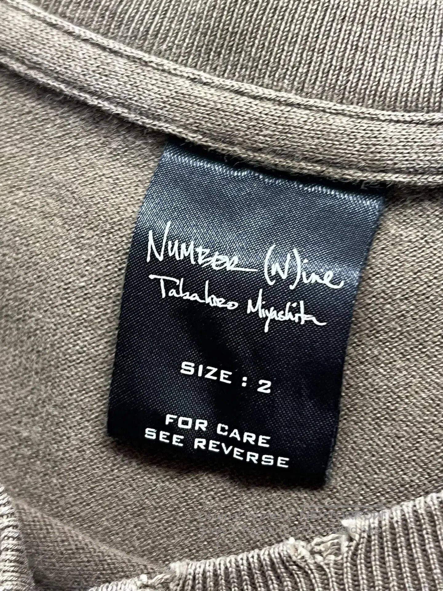 Number (N)ine Number (N)ine Joe Strummer Short Sleeve Shirt. Size US M / EU 48-50 / 2 - 8 Thumbnail