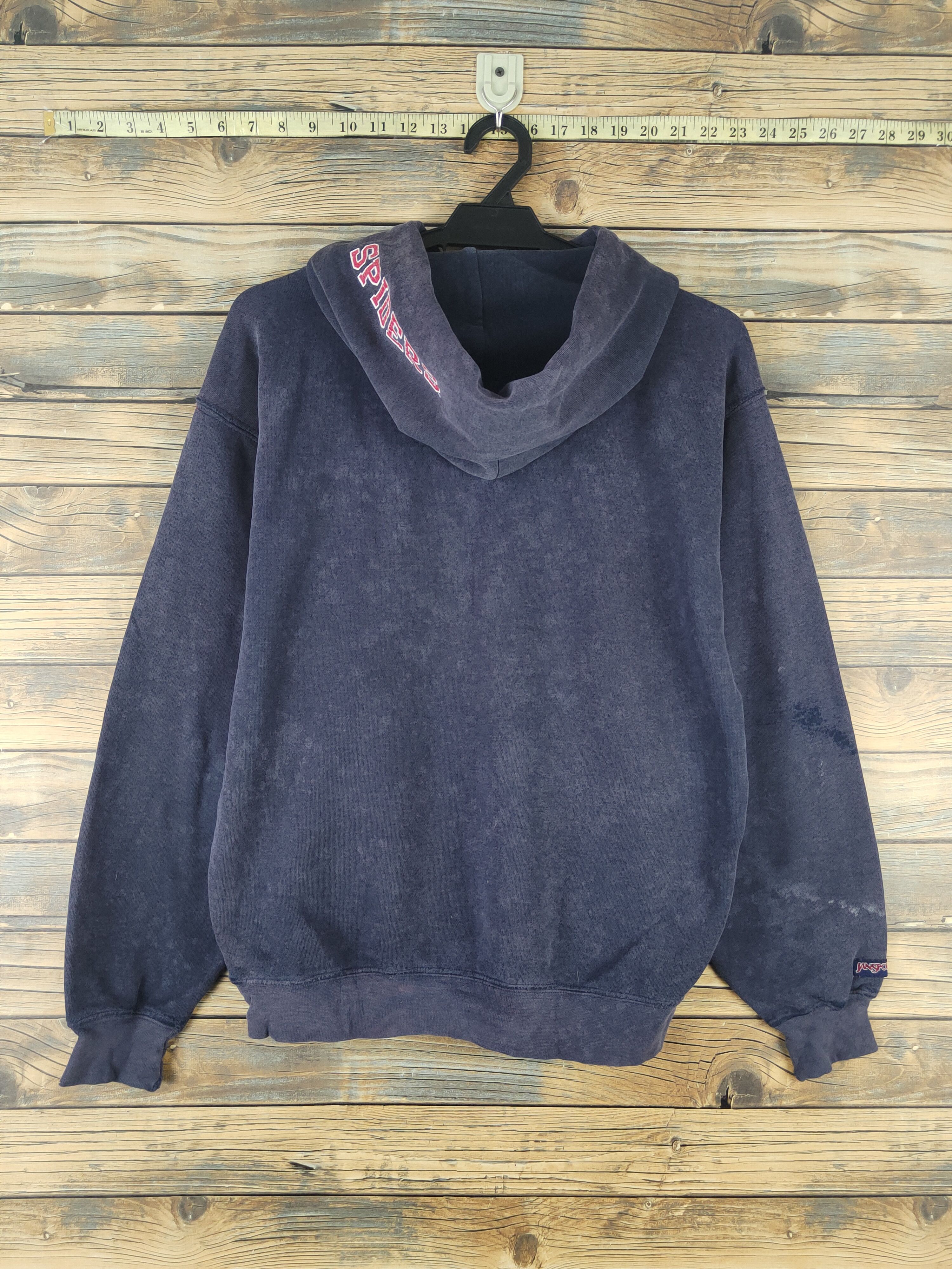 Jansport DL Jansport Navy Faded Hoodie Sweatshirts #1735 Size US S / EU 44-46 / 1 - 9 Thumbnail