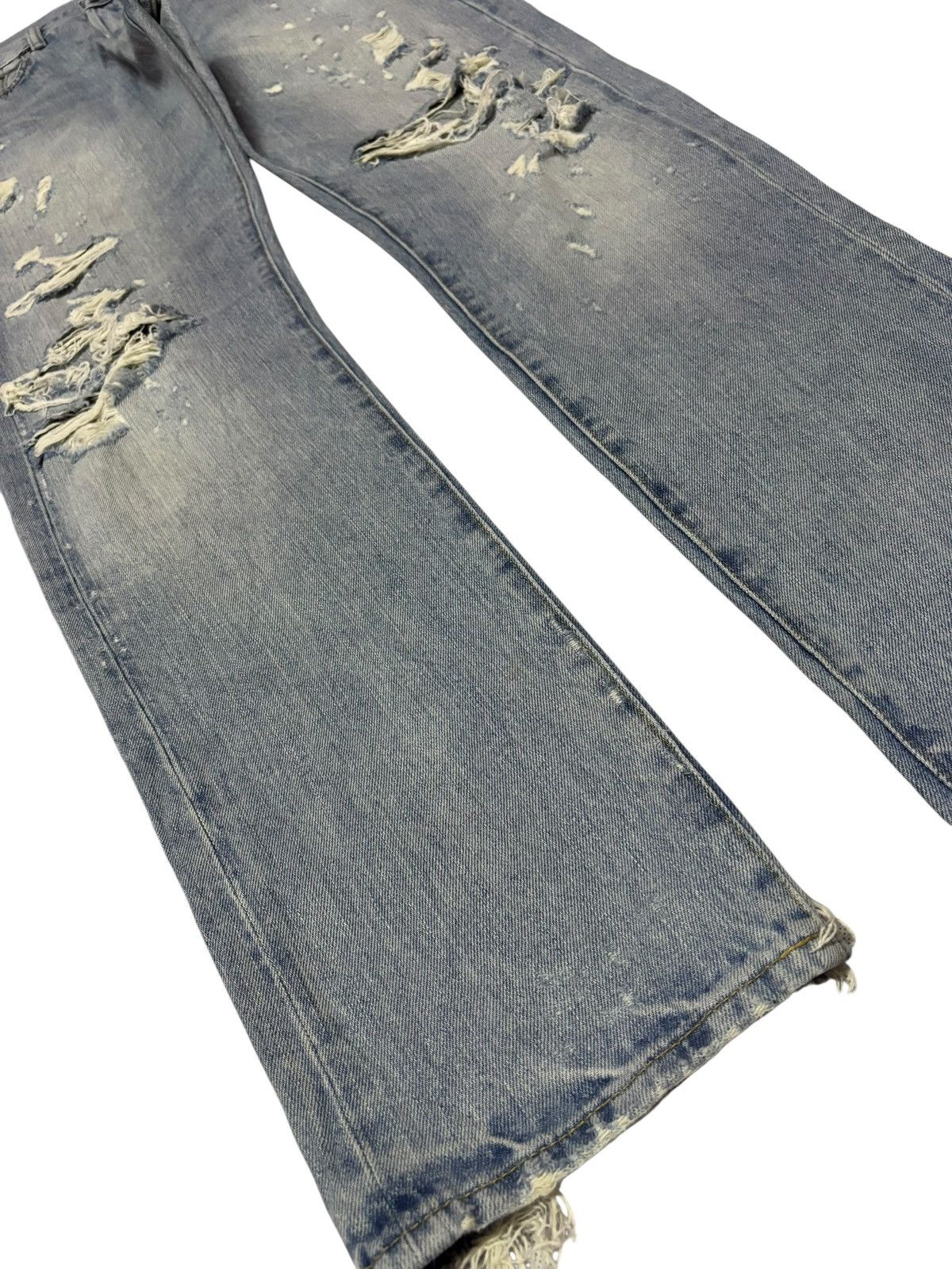 Denim & Supply Ralph Lauren Vtg 90s Ralph Lauren Denim & Supply Distressed Jeans Size US 33 - 3 Thumbnail