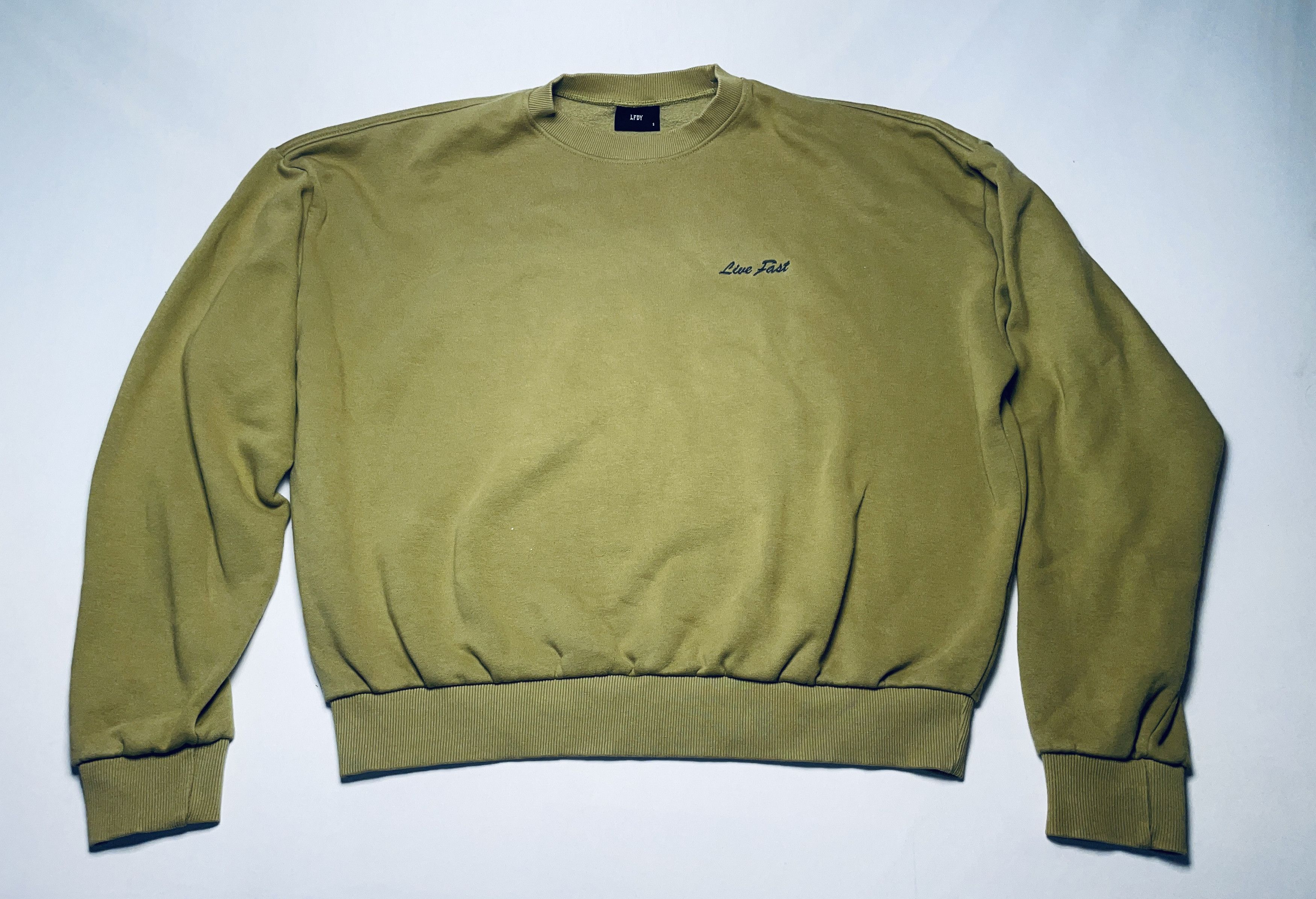 LFDY 👕 69,90 € – Sweatshirt „Live Fast Die Young“ Größe L Size US L / EU 52-54 / 3 - 1 Thumbnail