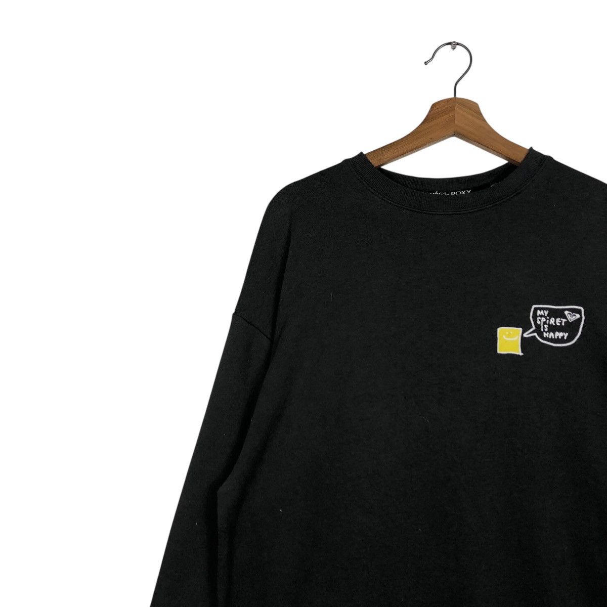 Japanese Brand × Vintage 📌Vintage Sweatshirt Roxy X Mark Gonzales Big Logo Design Size US M / EU 48-50 / 2 - 8 Thumbnail
