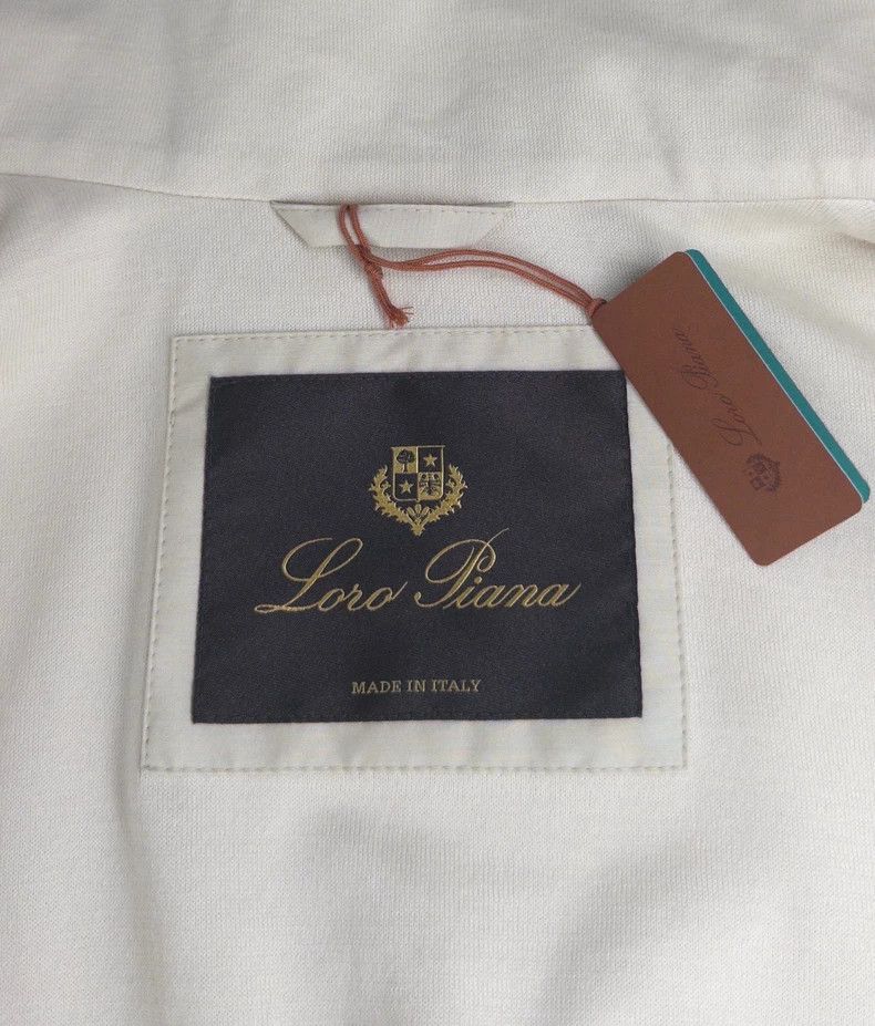 Loro Piana LORO PIANA Men's Harrison hoodie blend of silk technology Size US M / EU 48-50 / 2 - 7 Thumbnail