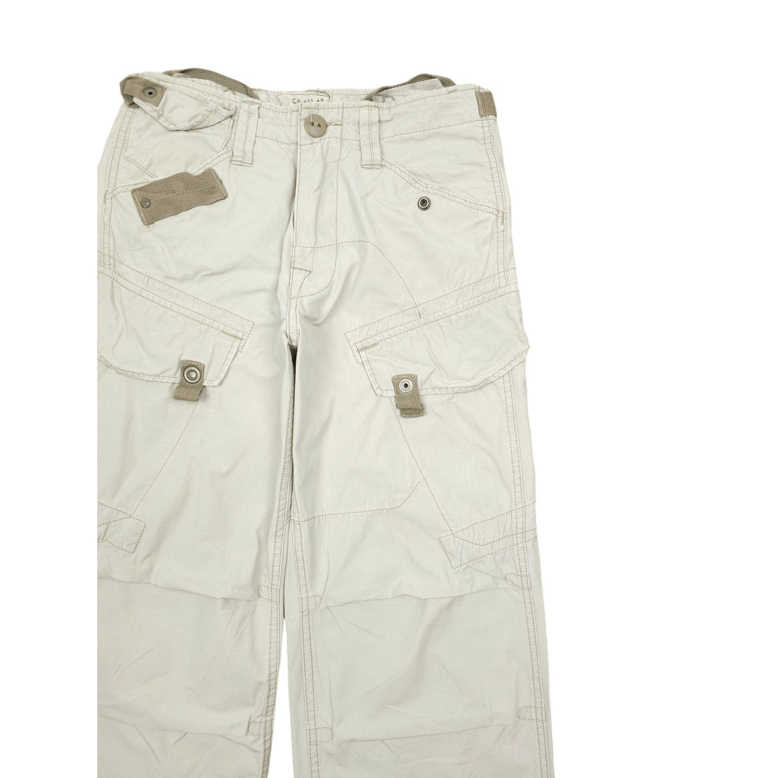 G-Star 💎 G-Star Raw 3301 Blan Pants Cargo Pants Blan Pant 90's Y2K Size US 36 / EU 52 - 4 Thumbnail