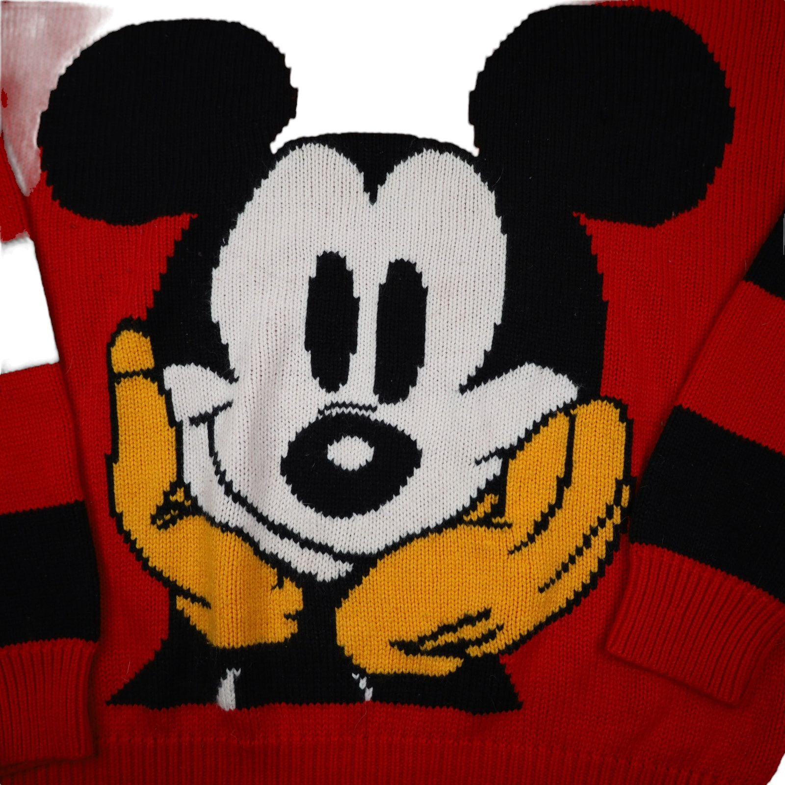 Mickey Mouse × Vintage Vintage Mickey Co. Mickey Mouse Knit Sweater Size US S / EU 44-46 / 1 - 3 Thumbnail
