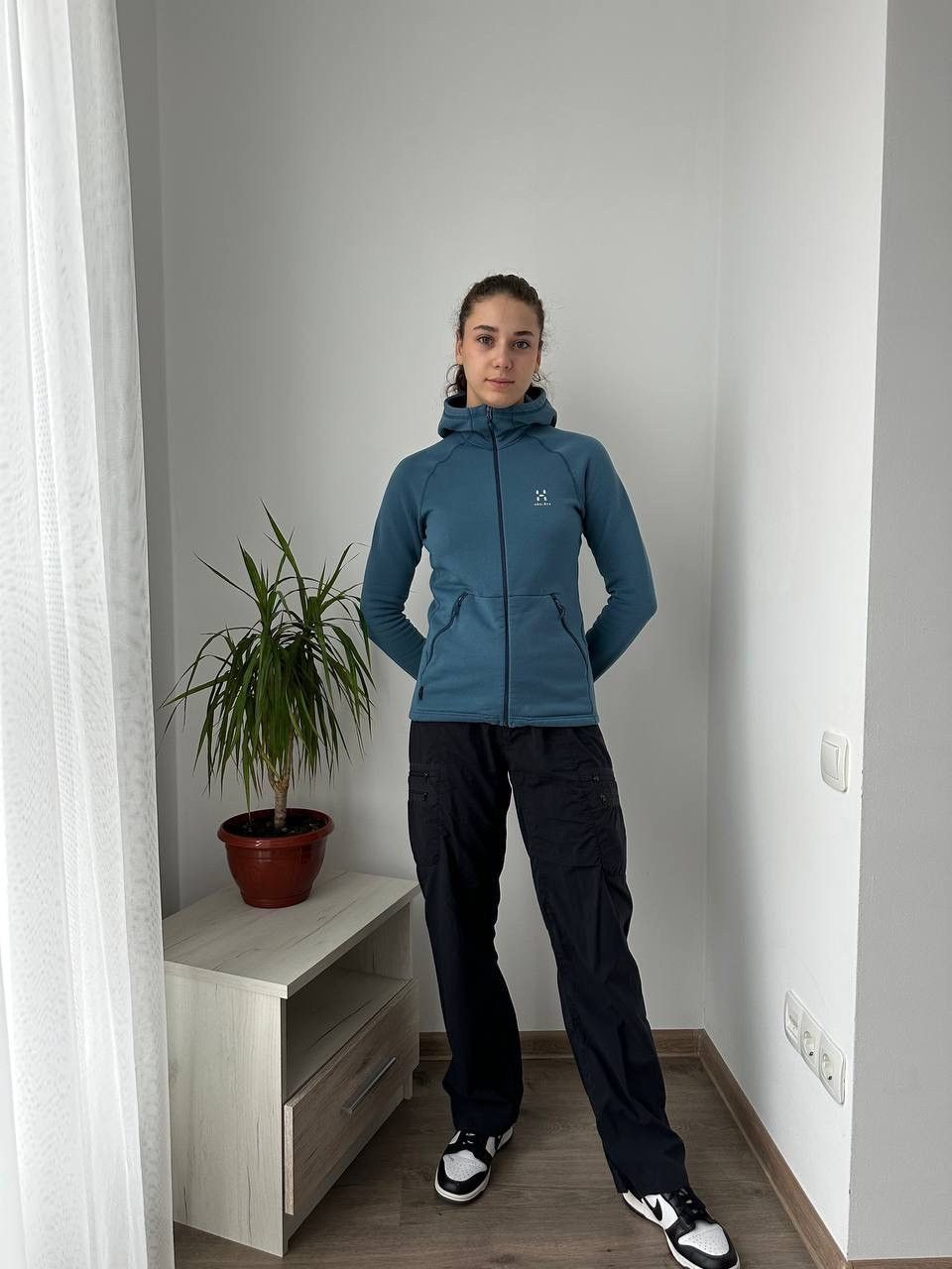 Haglofs × Vintage Vintage Haglofs Blue Outdoor Zip Hoodie Size S / US 4 / IT 40 - 6 Thumbnail