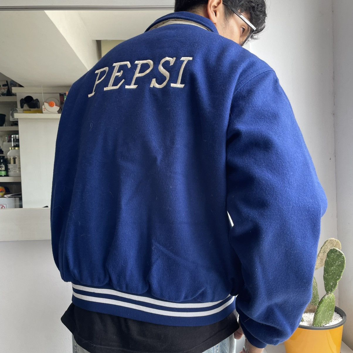 Pepsi VINTAGE RARE 80S PEPSI RENNOC VARSITY JACKET Size US XXL / EU 58 / 5 - 3 Thumbnail