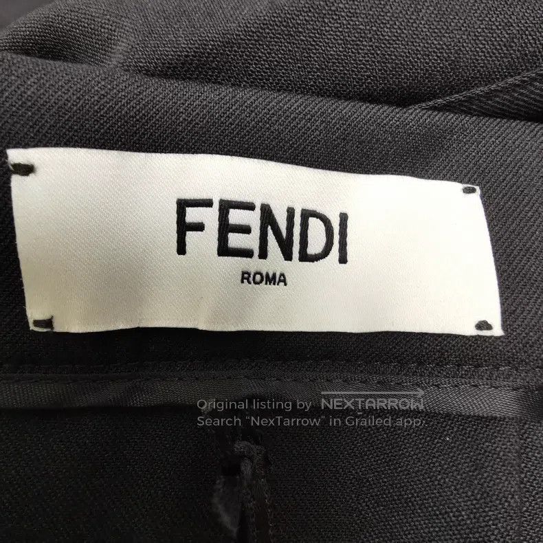 Fendi Fendi Black pleated skirt Size 26" / US 2 / IT 38 - 8 Thumbnail