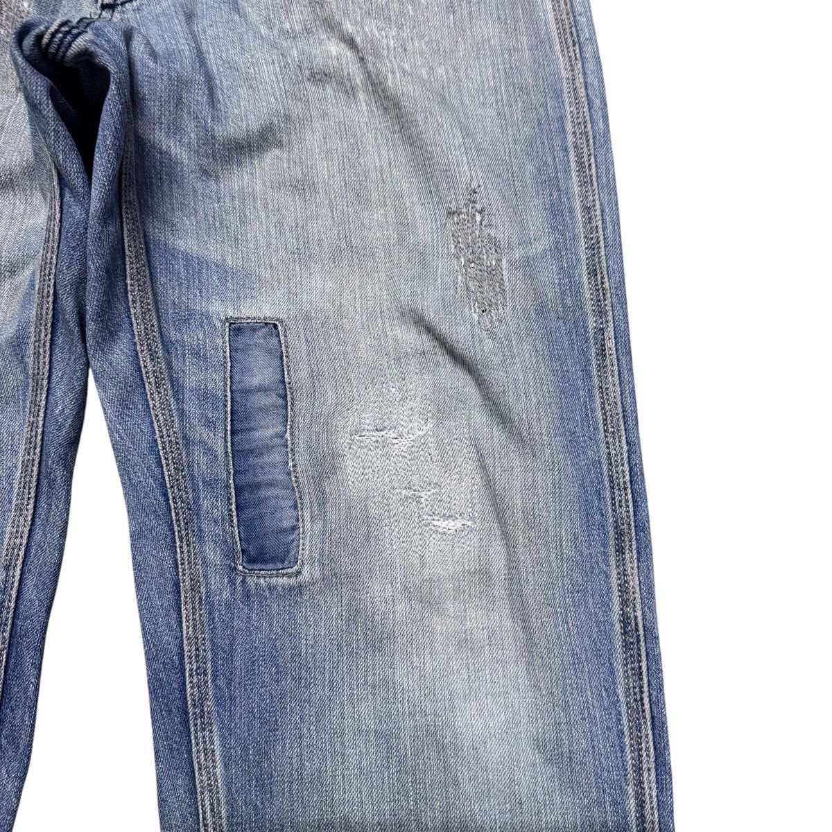 Japanese Brand CONEY Denim Carpenter Patchwork Work Pants Size US 32 / EU 48 - 7 Thumbnail