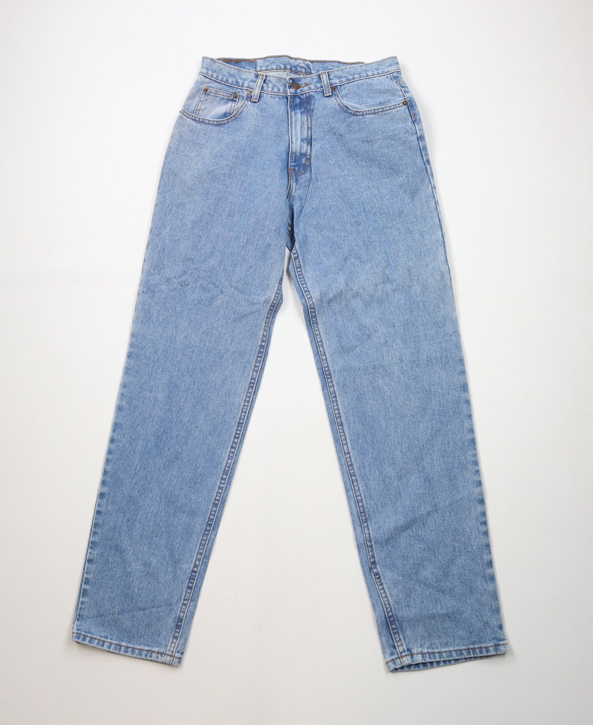 Vintage Deadstock Vintage 90s Streetwear Straight Leg Denim Jeans Size US 30 / EU 46 - 1 Thumbnail