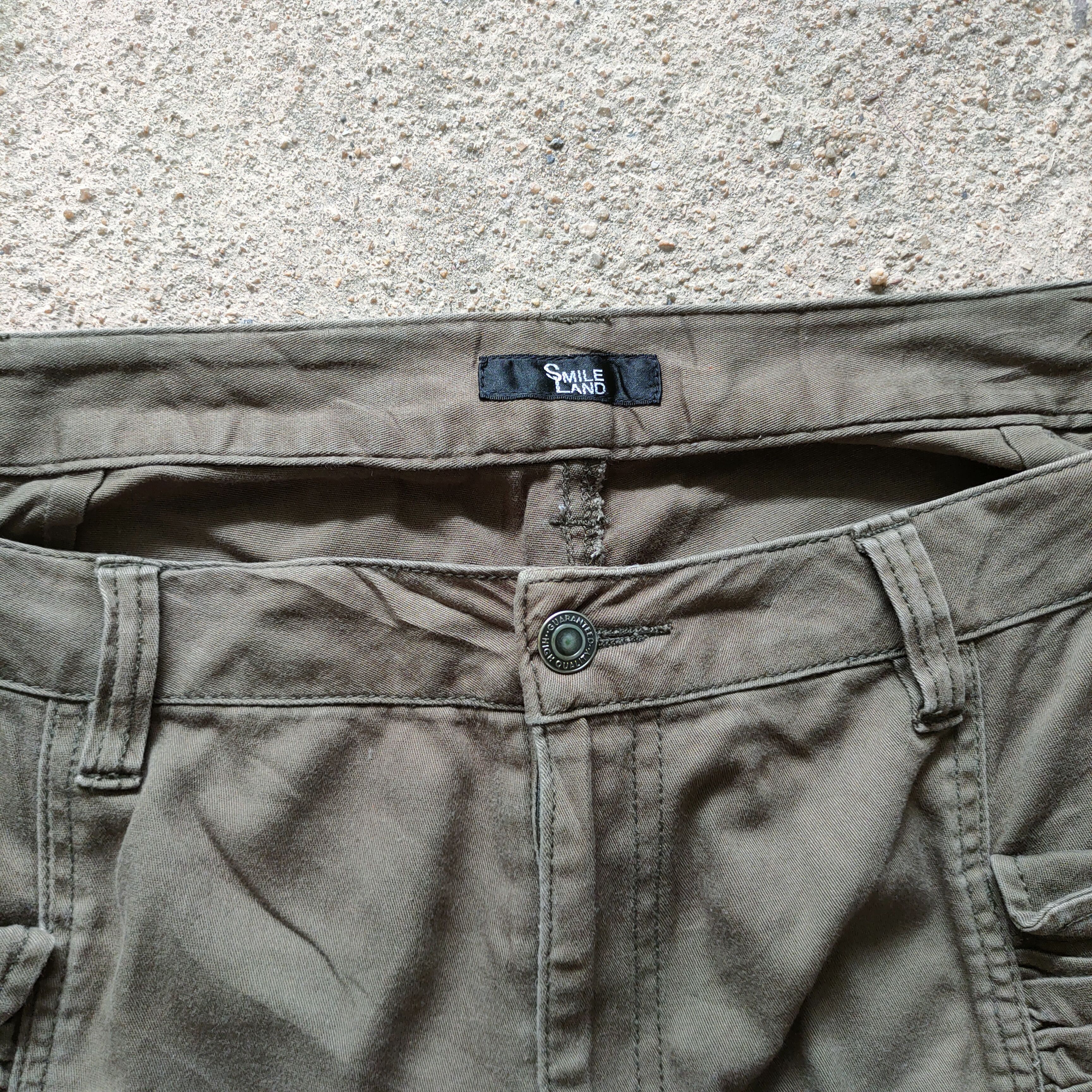Japanese Brand × Vintage SIZE 46!! VINTAGE SMILE LAND CARGO PANTS Size US 44 / EU 60 - 6 Thumbnail