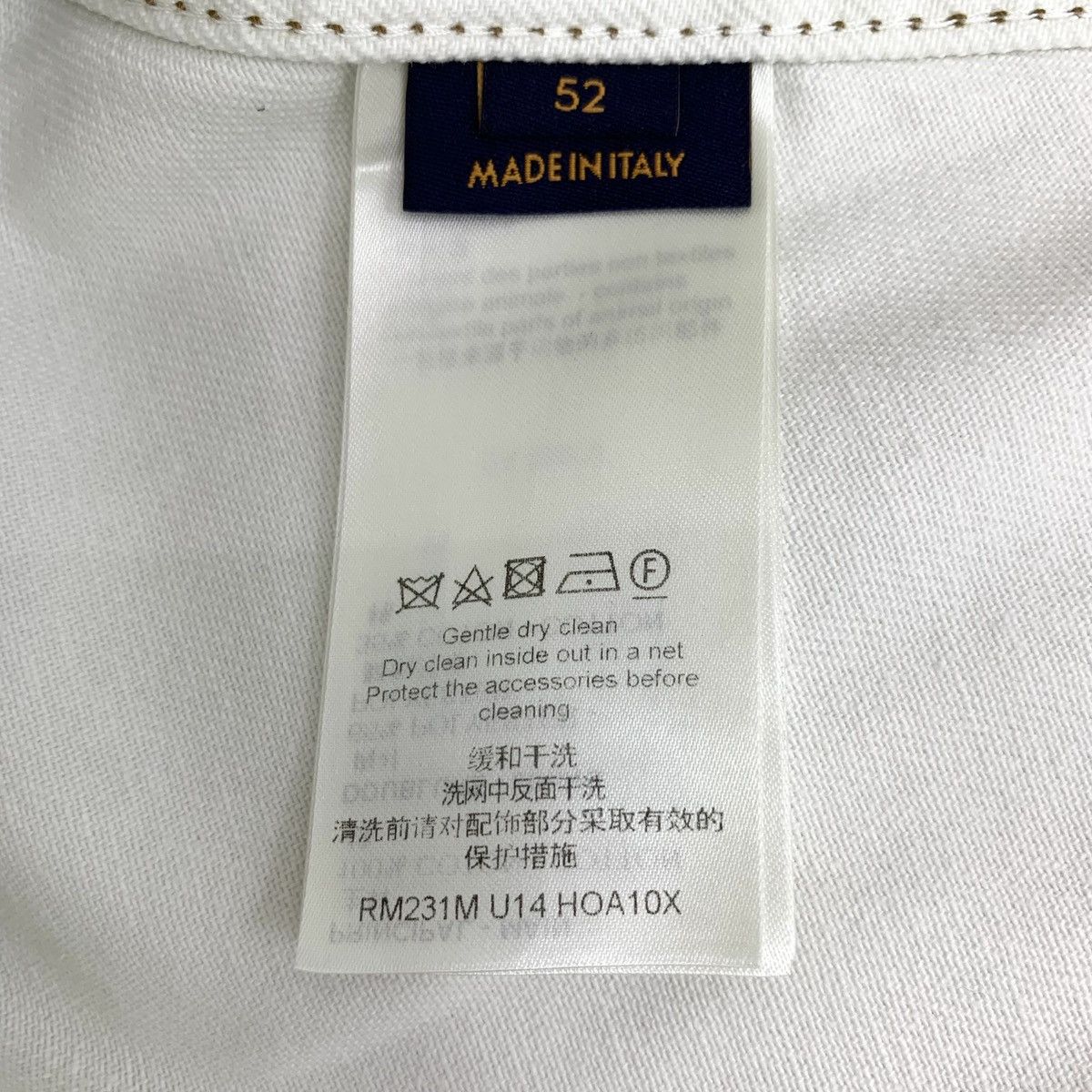 Louis Vuitton Louis Vuitton 23 Colorblocked Logo Printed Denim Jacket Size US L / EU 52-54 / 3 - 7 Thumbnail