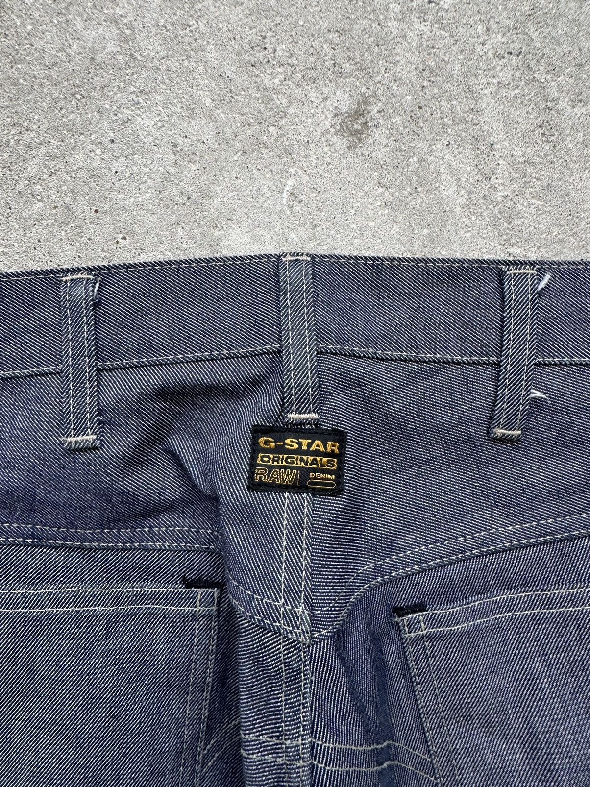 G-Star Vintage G-Star Raw Double Knee Jeans Size US 32 / EU 48 - 9 Thumbnail