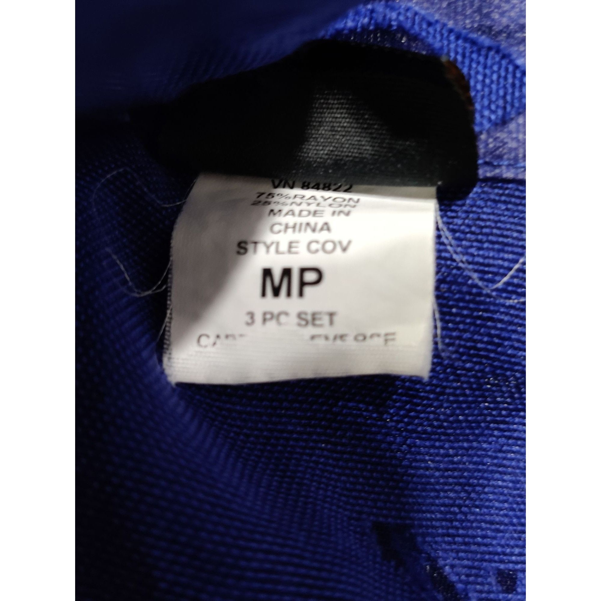Other Salon Studio MP Petite Womens Blue Blouse Sheer Paisley Long Size M / US 6-8 / IT 42-44 - 8 Thumbnail