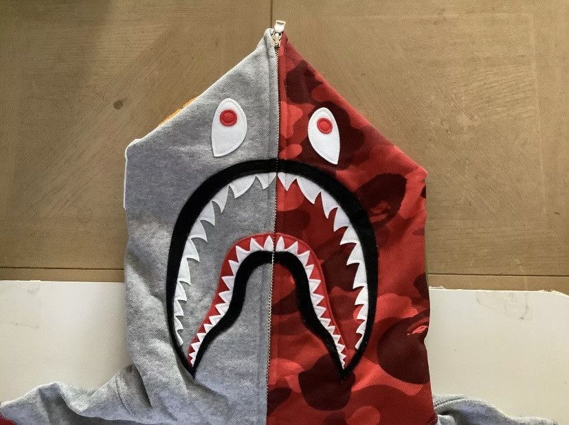 Bape BAPE Color Camo Shark Full Zip Hoodie (FW23) Size US XL / EU 56 / 4 - 2 Thumbnail