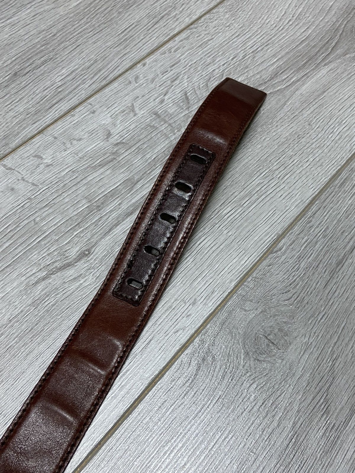 Dolce & Gabbana × Vintage Dolce&gabbana leather D&G vintage belt metal buckle Size ONE SIZE - 3 Thumbnail