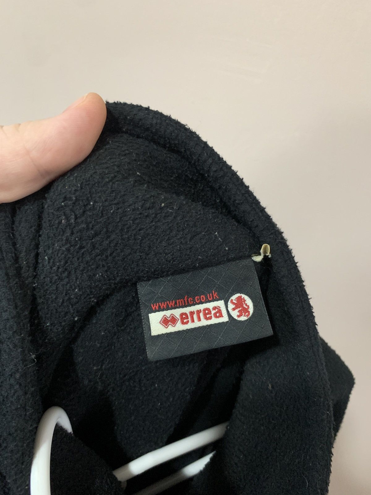 Errea × Vintage Middlesbrough Vintage Football Jacket Fleece Errea Soccer XL Size US XL / EU 56 / 4 - 17 Thumbnail