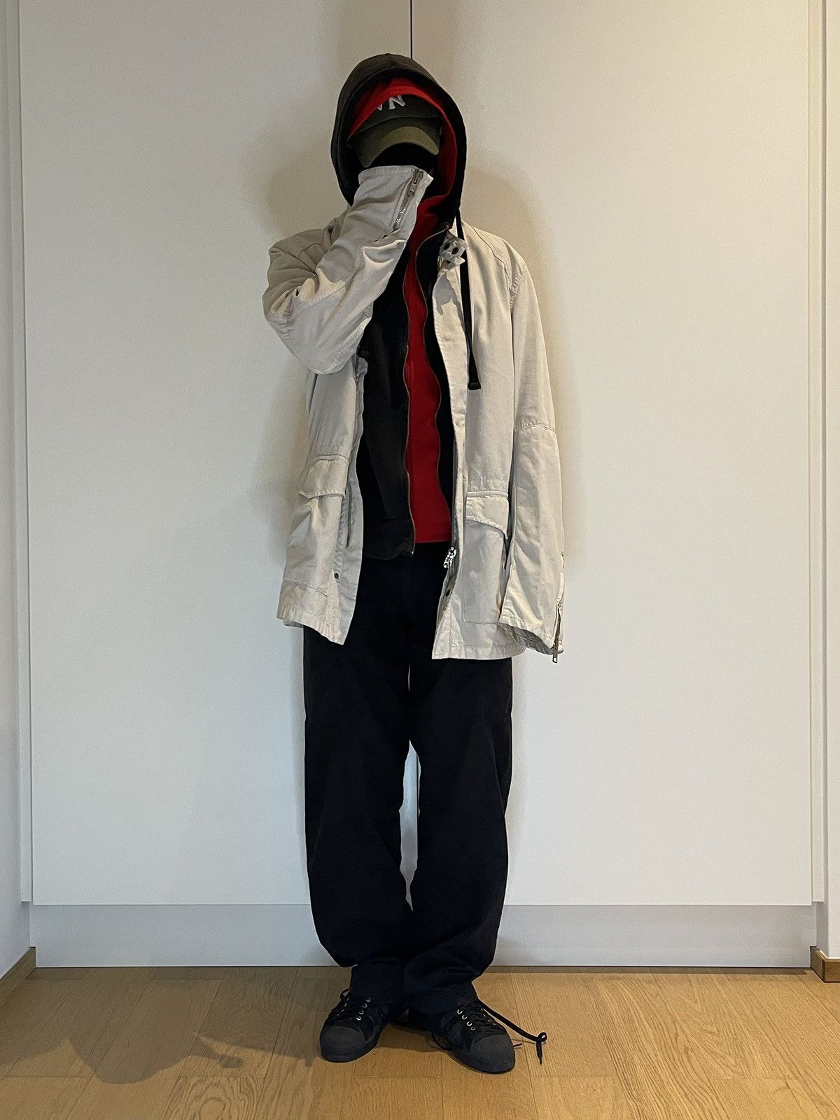 Maison Margiela Maison Martin Margiela SS06 Light Grey Cotton Field Jacket Size US L / EU 52-54 / 3 - 10 Thumbnail