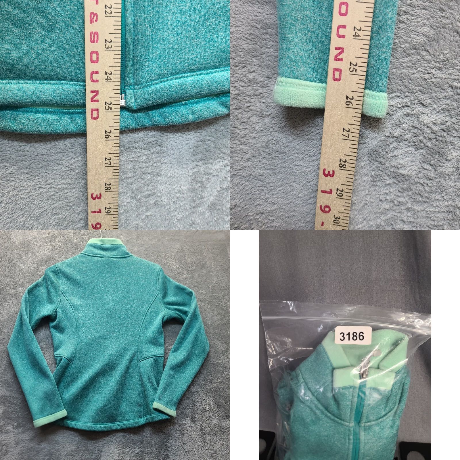 The North Face The North Face Jacket Womens S Agave Regular Fit Fleece Full Zip Layering Hiking Size S / US 4 / IT 40 - 8 Thumbnail