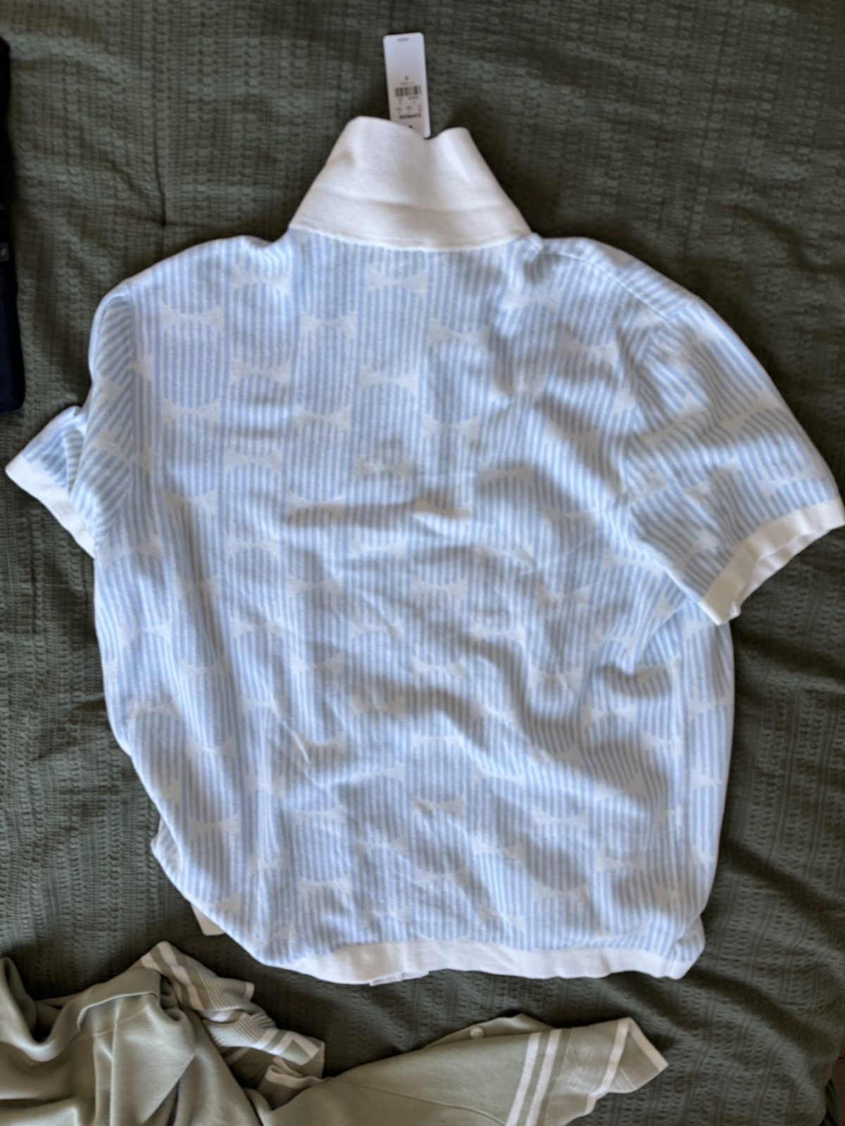 Express Brand new express button up cotton short sleeve shirt Size US XL / EU 56 / 4 - 3 Thumbnail