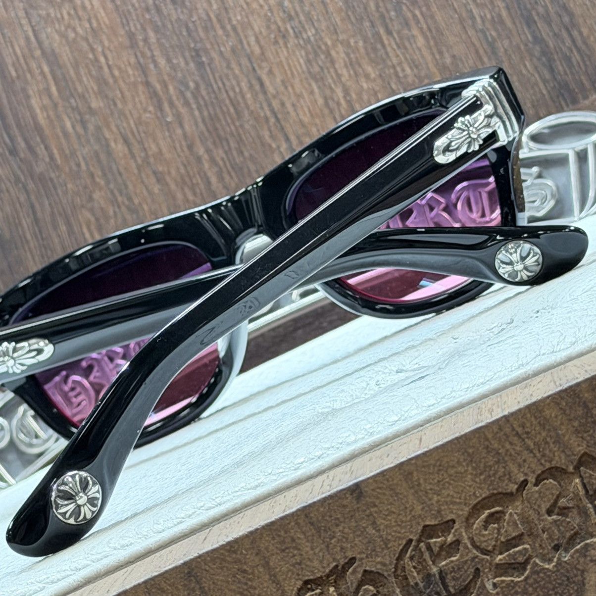 Chrome Hearts Chrome Hearts TRITITSAGAIN ‘Eroticism’ Sunglasses Size ONE SIZE - 12 Thumbnail