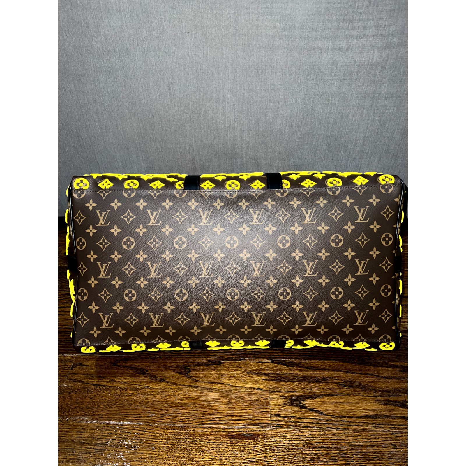 Louis Vuitton Louis Vuitton Keepall Triangle Bandouliere Duffle Travel Bag Size ONE SIZE - 7 Thumbnail