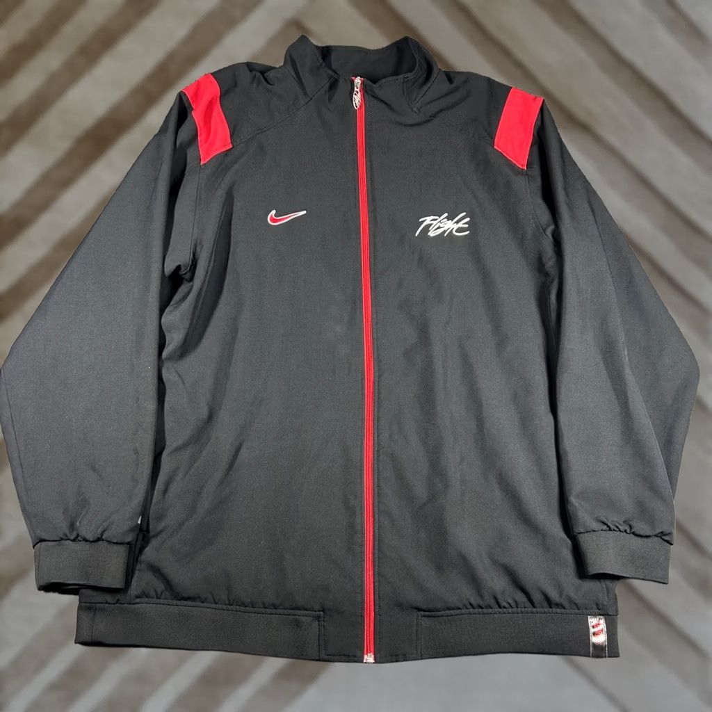 Nike × Stussy Nike x Stussy Windrunner half zip Jacket Black XXL