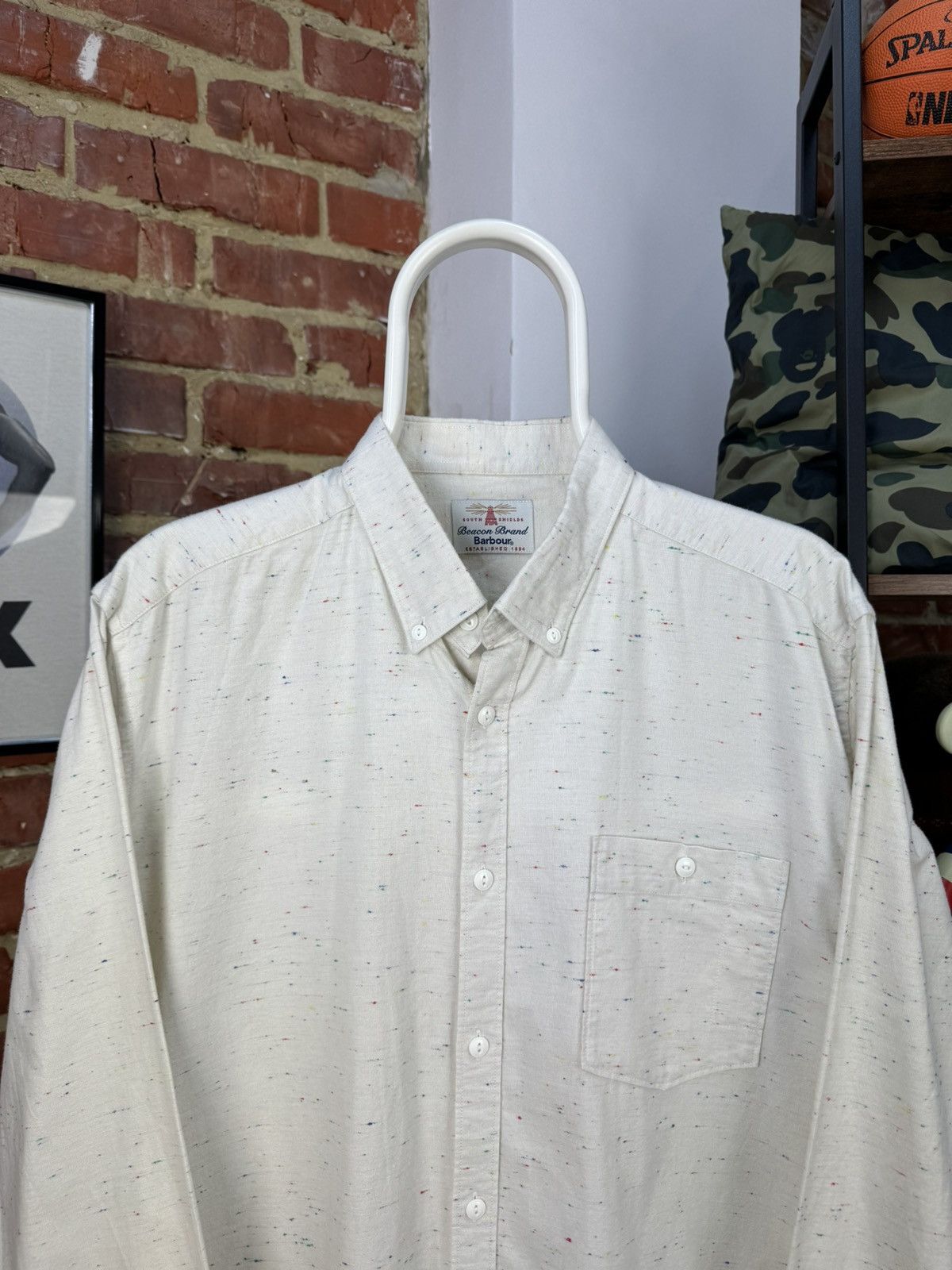 Barbour Barbour Beacon Casual Button Down Long Sleeve Shirt Size US L / EU 52-54 / 3 - 2 Thumbnail
