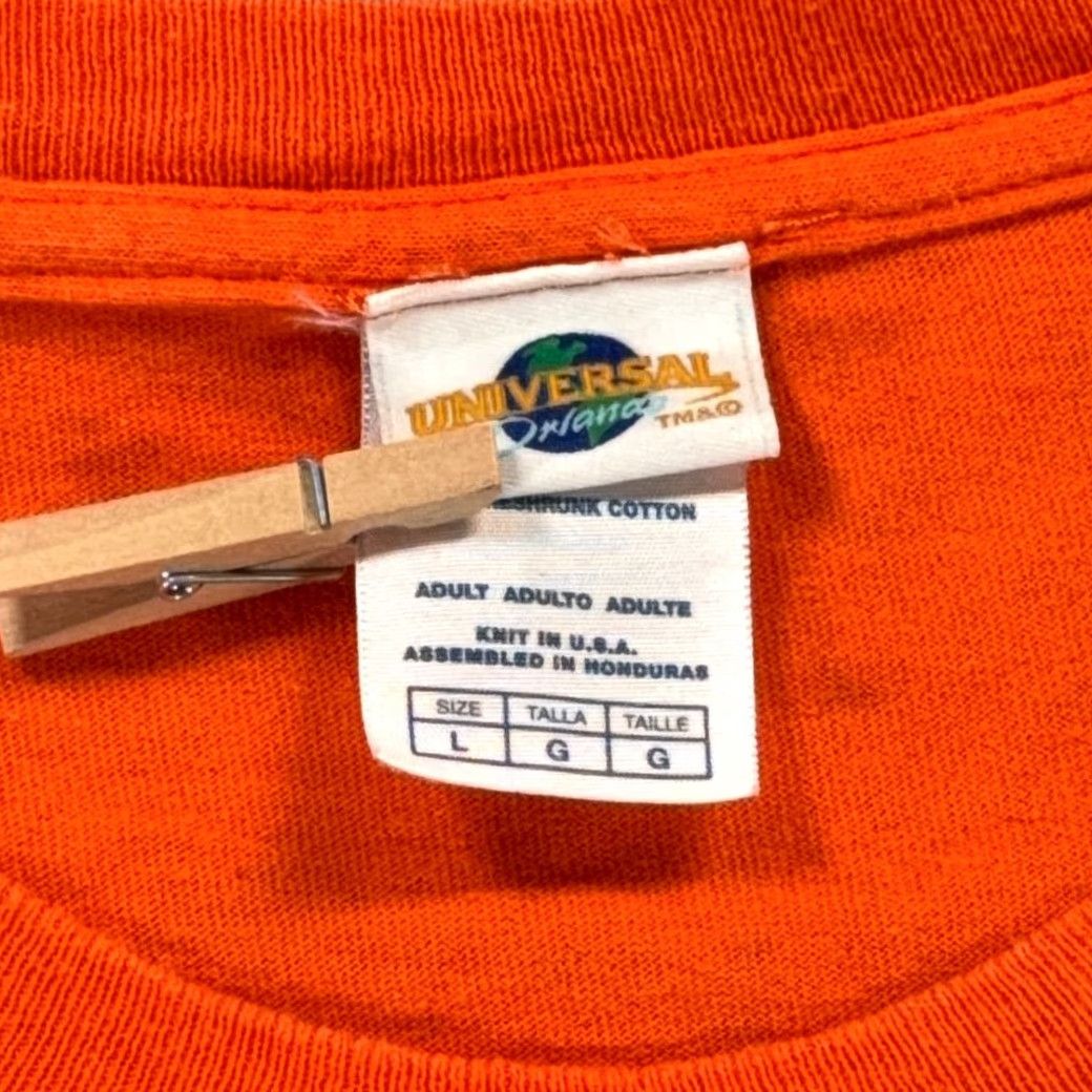 Vintage VINTAGE Universal Studios Shirt Adult LARGE Orange Abducted Aliens Florida 90s Size US L / EU 52-54 / 3 - 4 Thumbnail