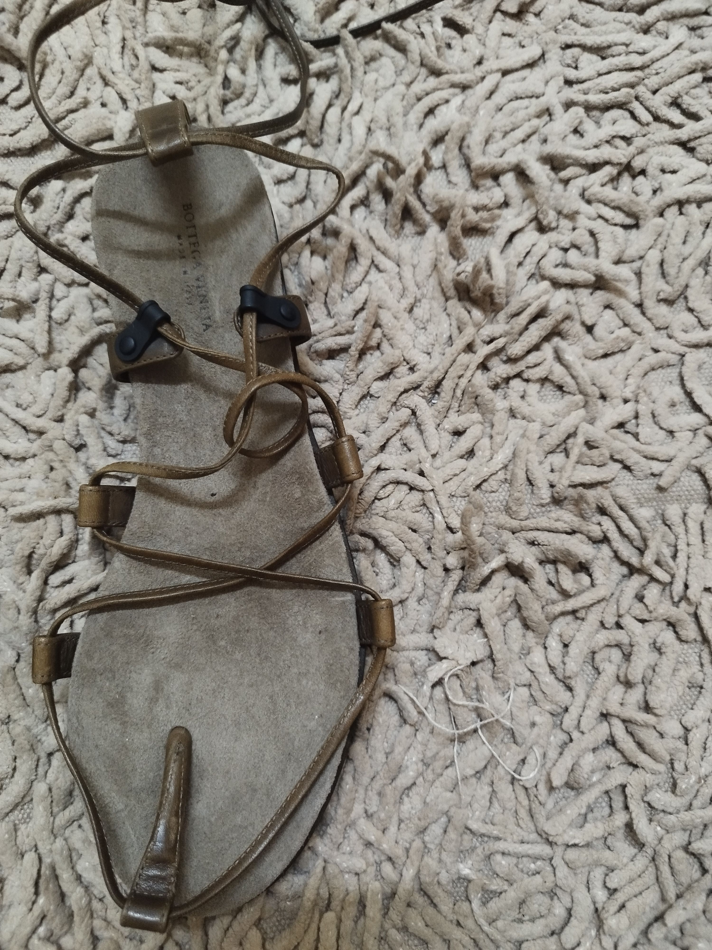 Bottega Veneta Bottega Veneta Gladiator Sandal Lace Up Size US 6 / IT 36 - 3 Thumbnail