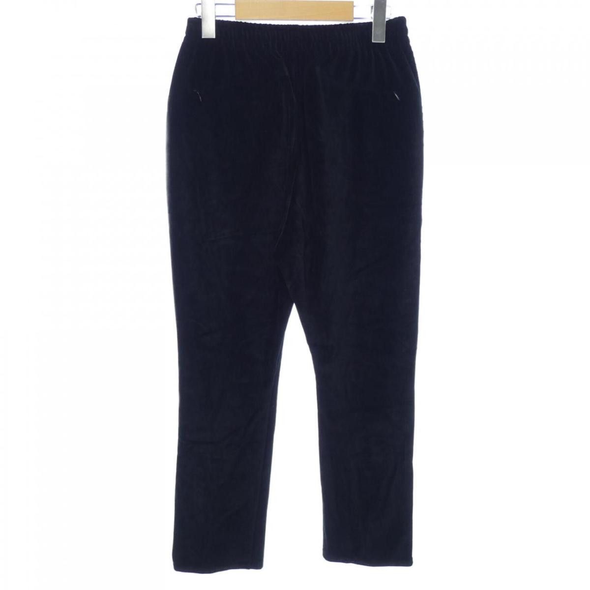 Sweatpants Polyester One Point Logo Jeans Black
