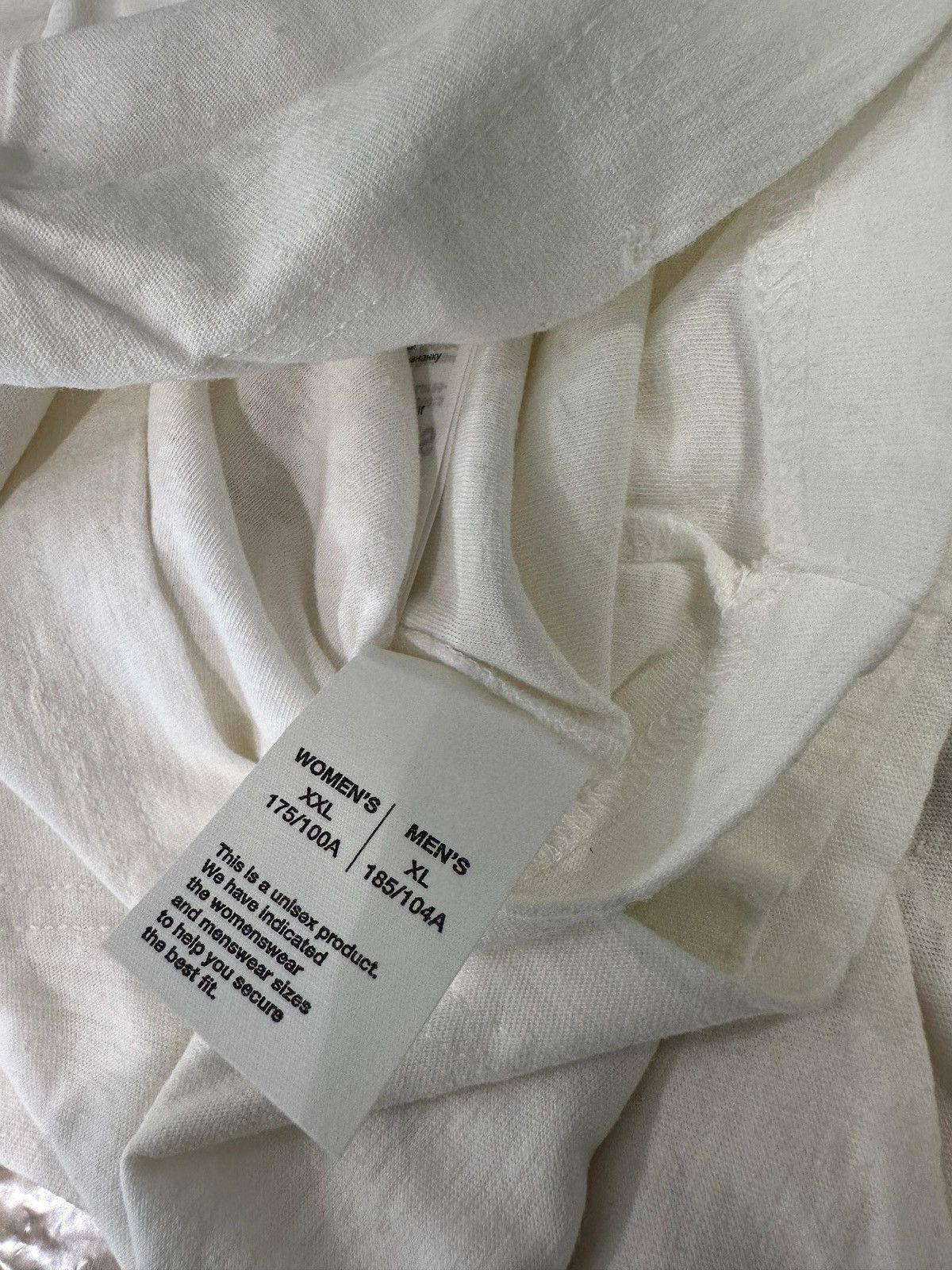 Acne Studios ACNE STUDIOS - Logo T-shirt Relaxed Fit Dusty White Size US XL / EU 56 / 4 - 3 Thumbnail