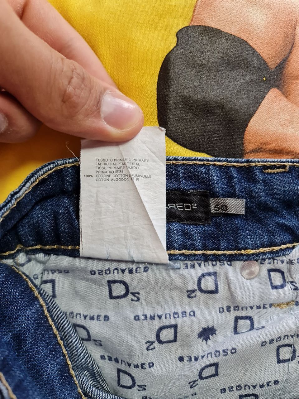 Dsquared2 Distressed Painted Bleached Dsquared2 Denim Size US 34 / EU 50 - 12 Thumbnail