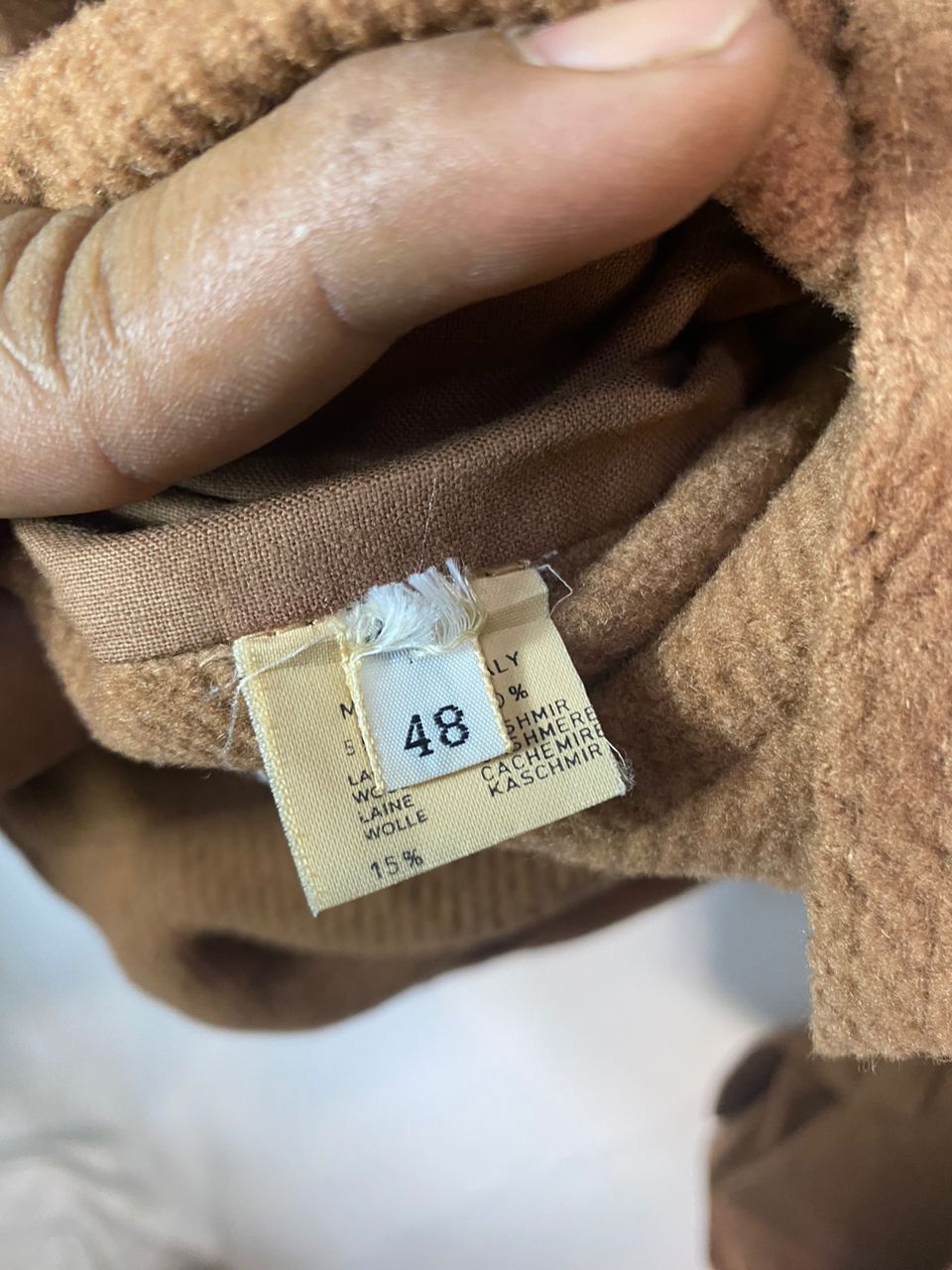 Ermenegildo Zegna × Vintage 🔥Unisex🔥vintage Ermenegildo zegna button jacket Size US L / EU 52-54 / 3 - 11 Thumbnail