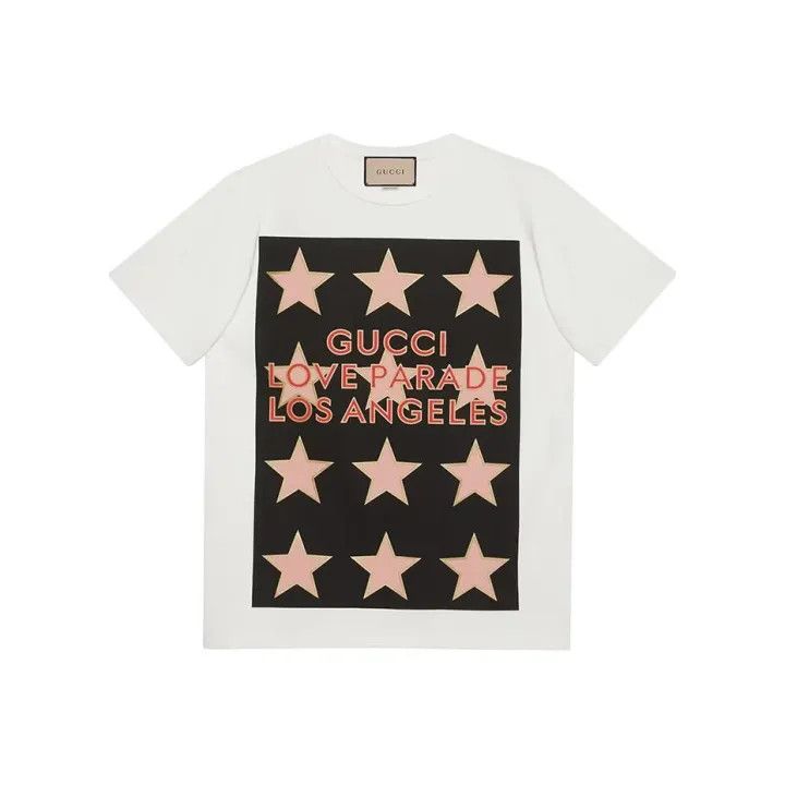 Gucci Gucci Love Parade Graphic T-Shirt Size US M / EU 48-50 / 2 - 1 Thumbnail