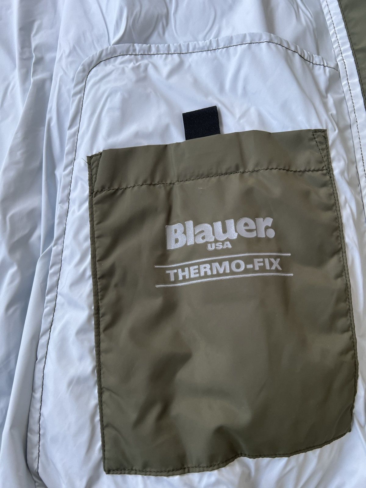 Other Blauer. USA Thermo-Fit Jacket Khaki Size L / US 10 / IT 46 - 6 Thumbnail