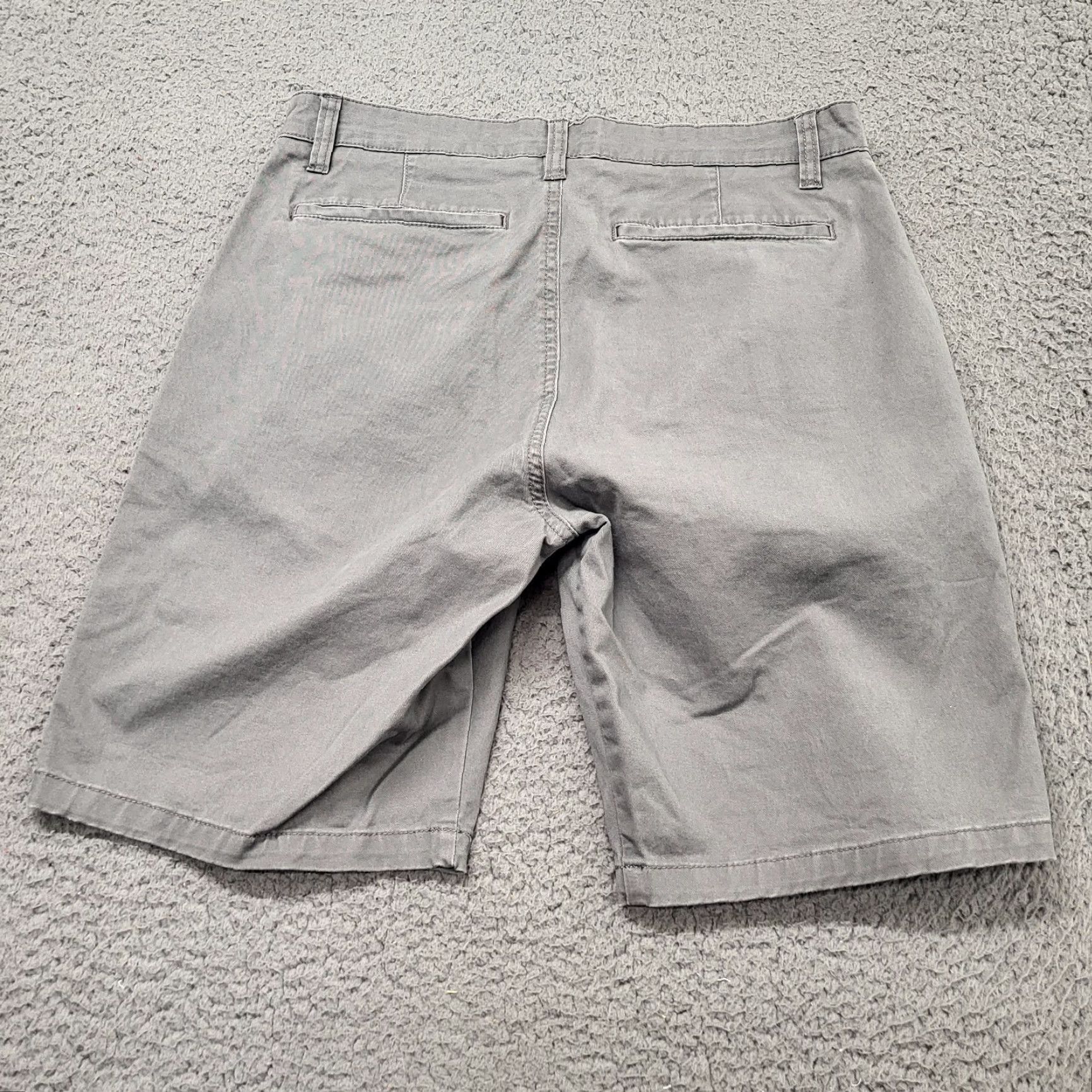 Hurley Hurley Shorts Mens 32 Gray Casual Lightweight Pockets Chino Skater Board Size US 32 / EU 48 - 3 Thumbnail