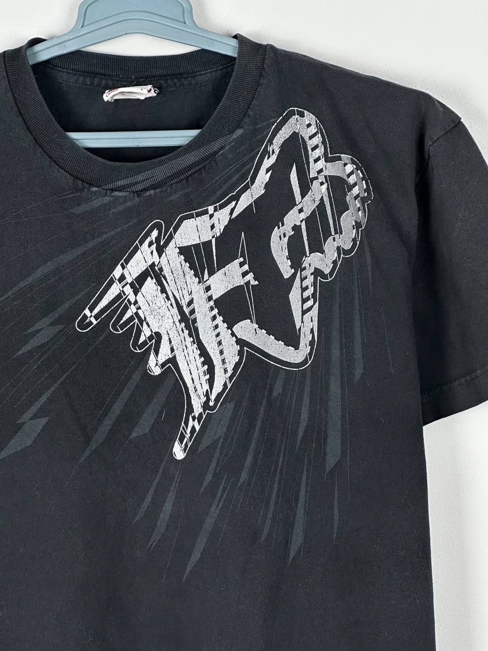 Fox Racing Vintage Grunge Fox Faded To Grey t-shirt Size US L / EU 52-54 / 3 - 4 Thumbnail