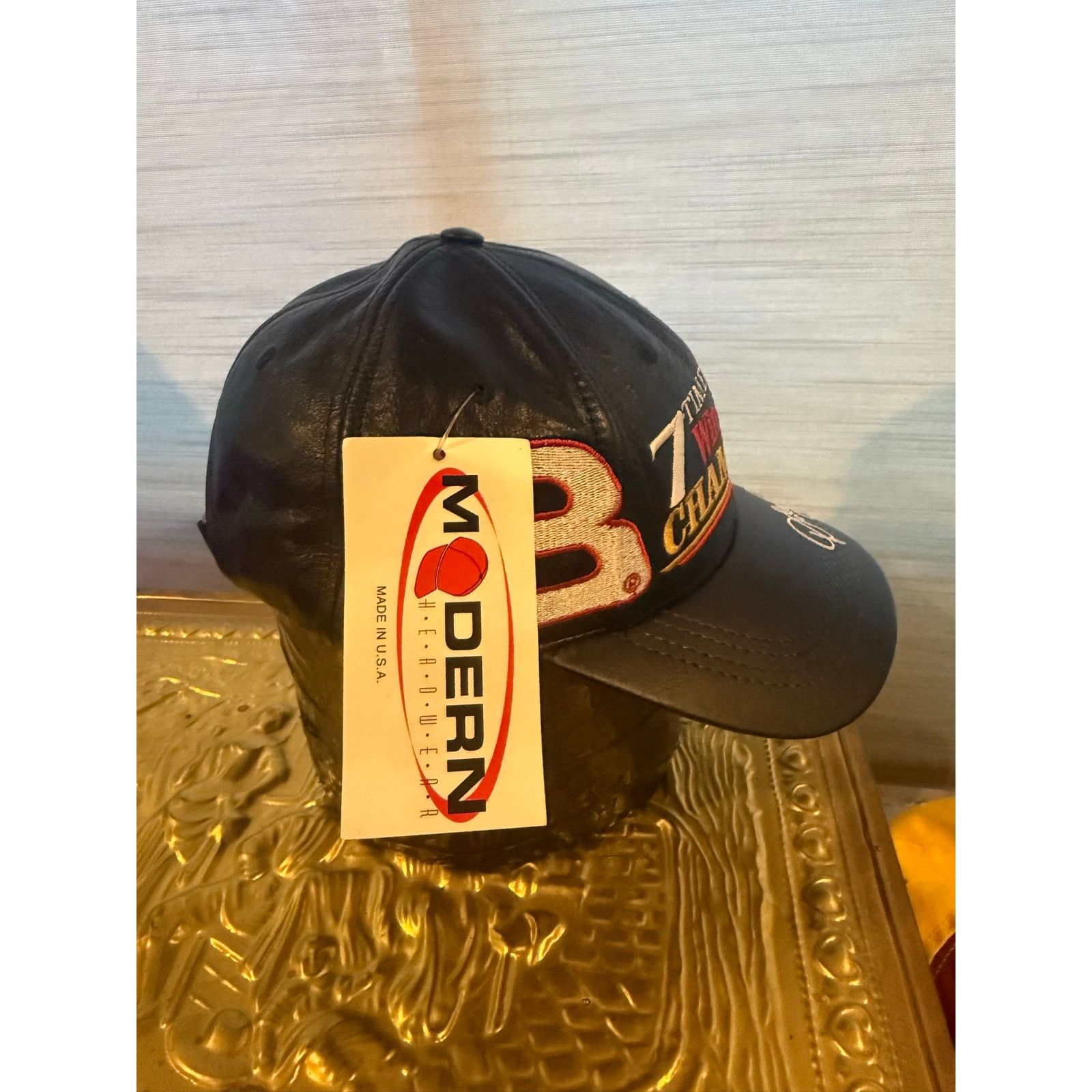 Other 7 Time Champ Leather Earnhardt New With Tags Size ONE SIZE - 4 Thumbnail